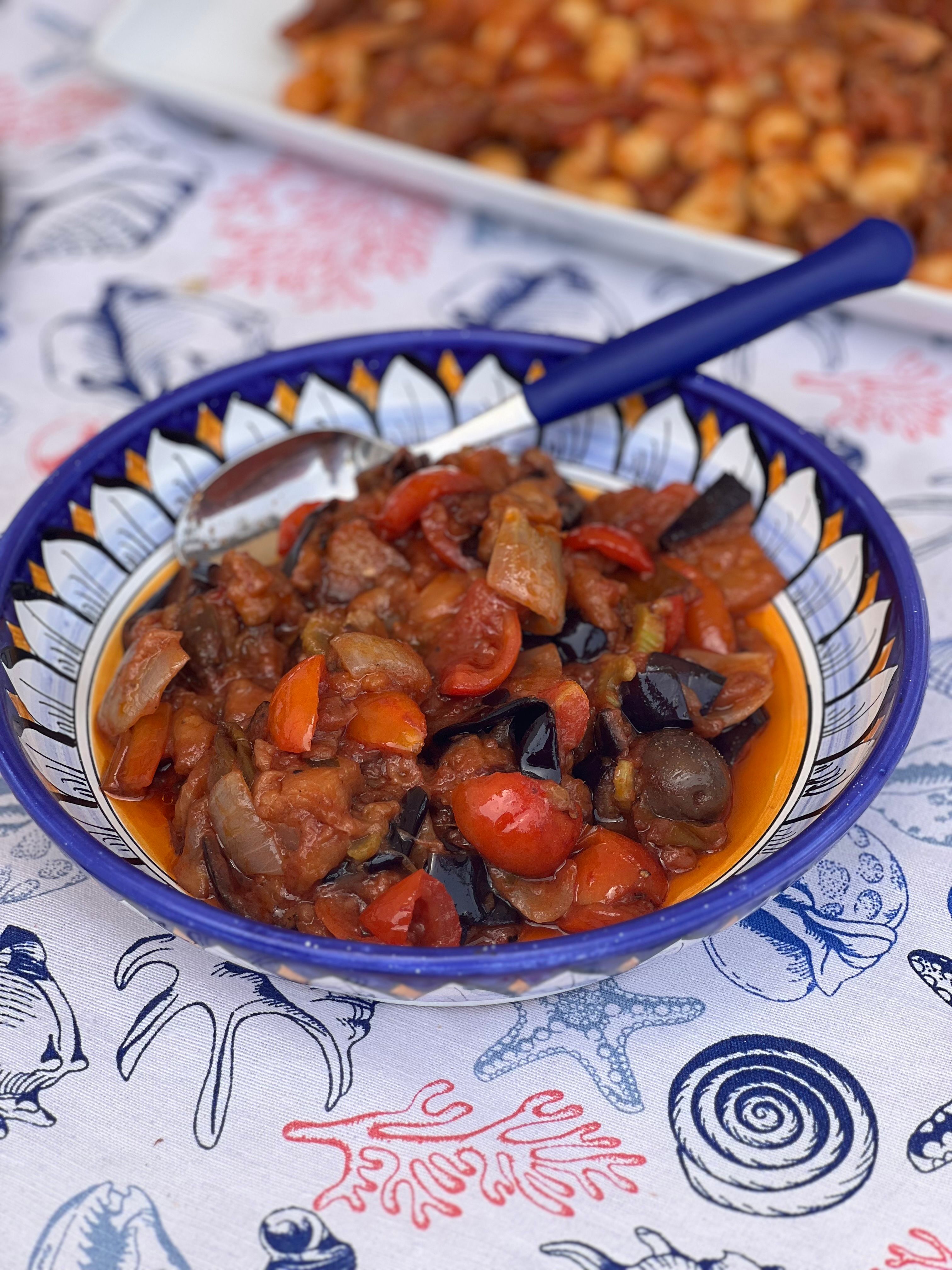 Sicilian Cuisine Culinary Class in the Garden