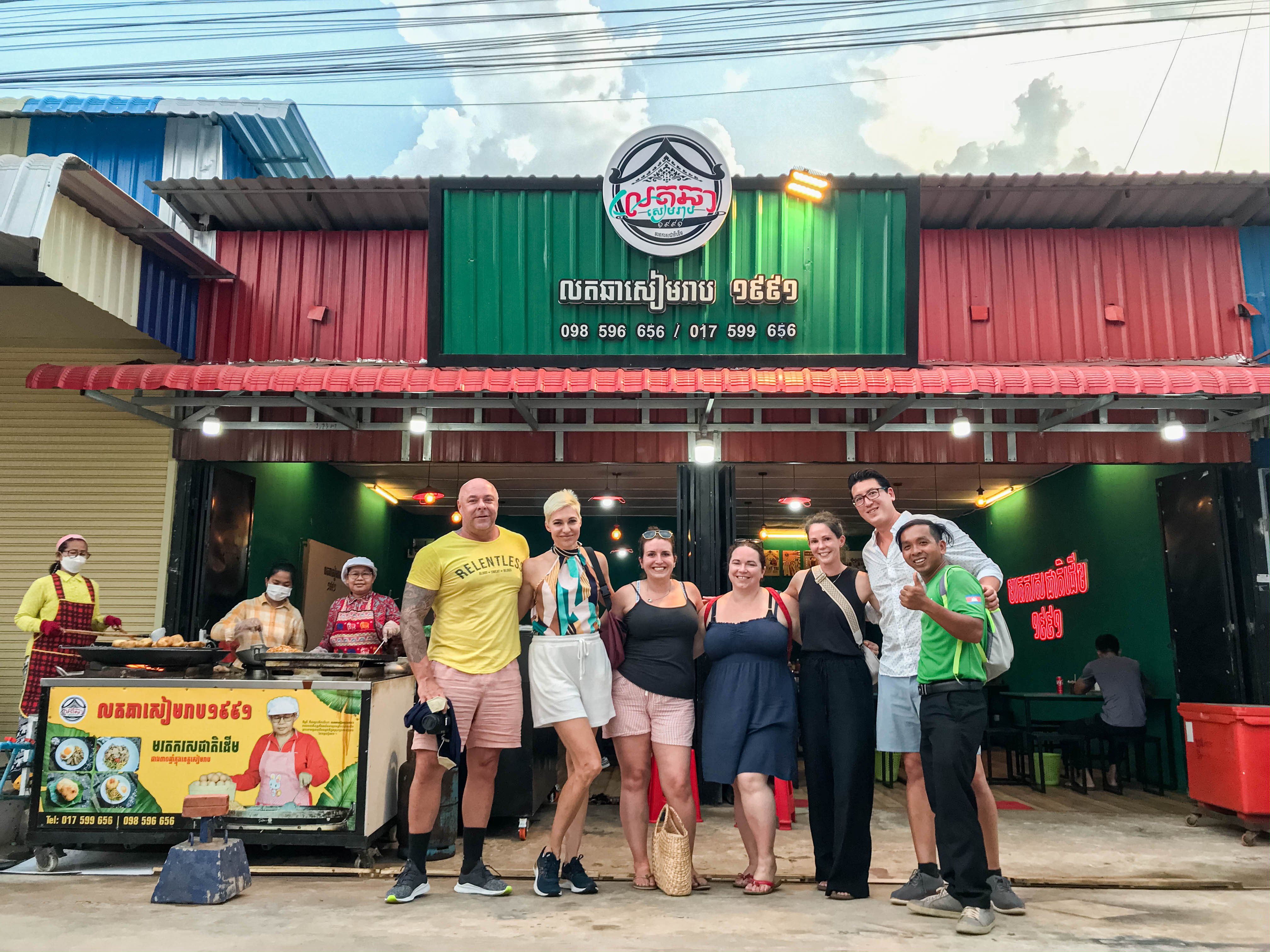 An Evening Culinary Journey with a Tuk Tuk Ride in Siem Reap