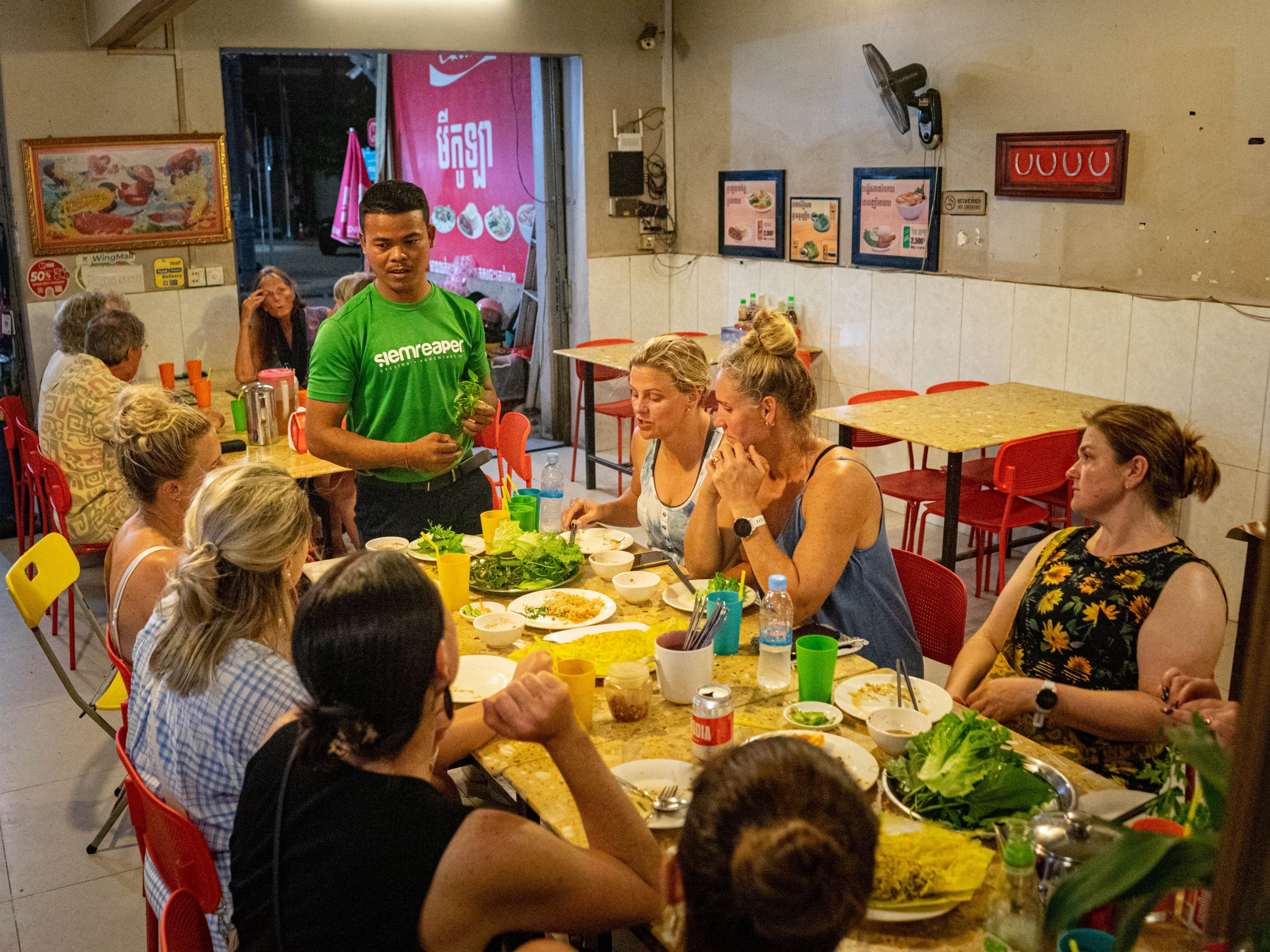 An Evening Culinary Journey with a Tuk Tuk Ride in Siem Reap