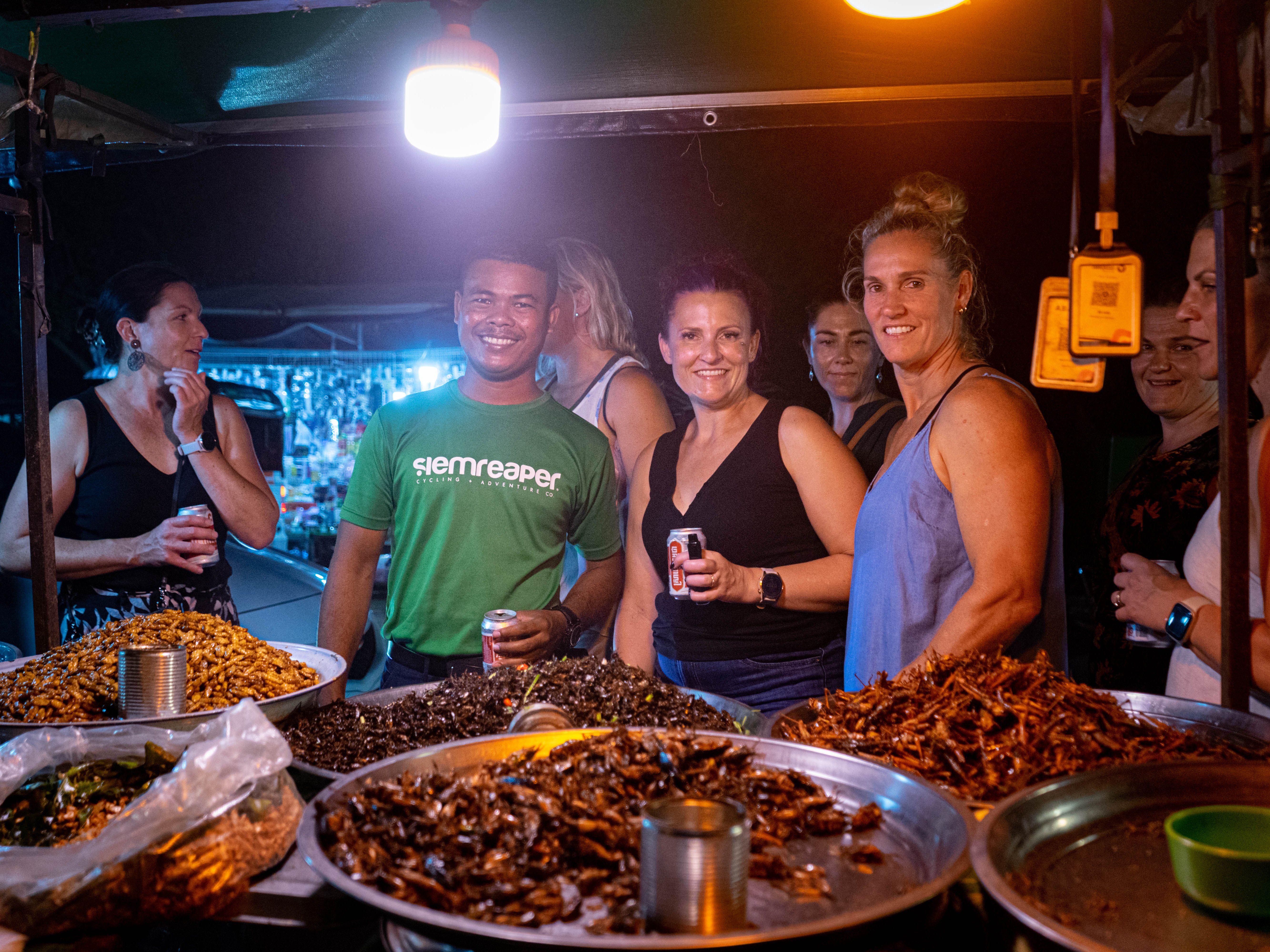 An Evening Culinary Journey with a Tuk Tuk Ride in Siem Reap