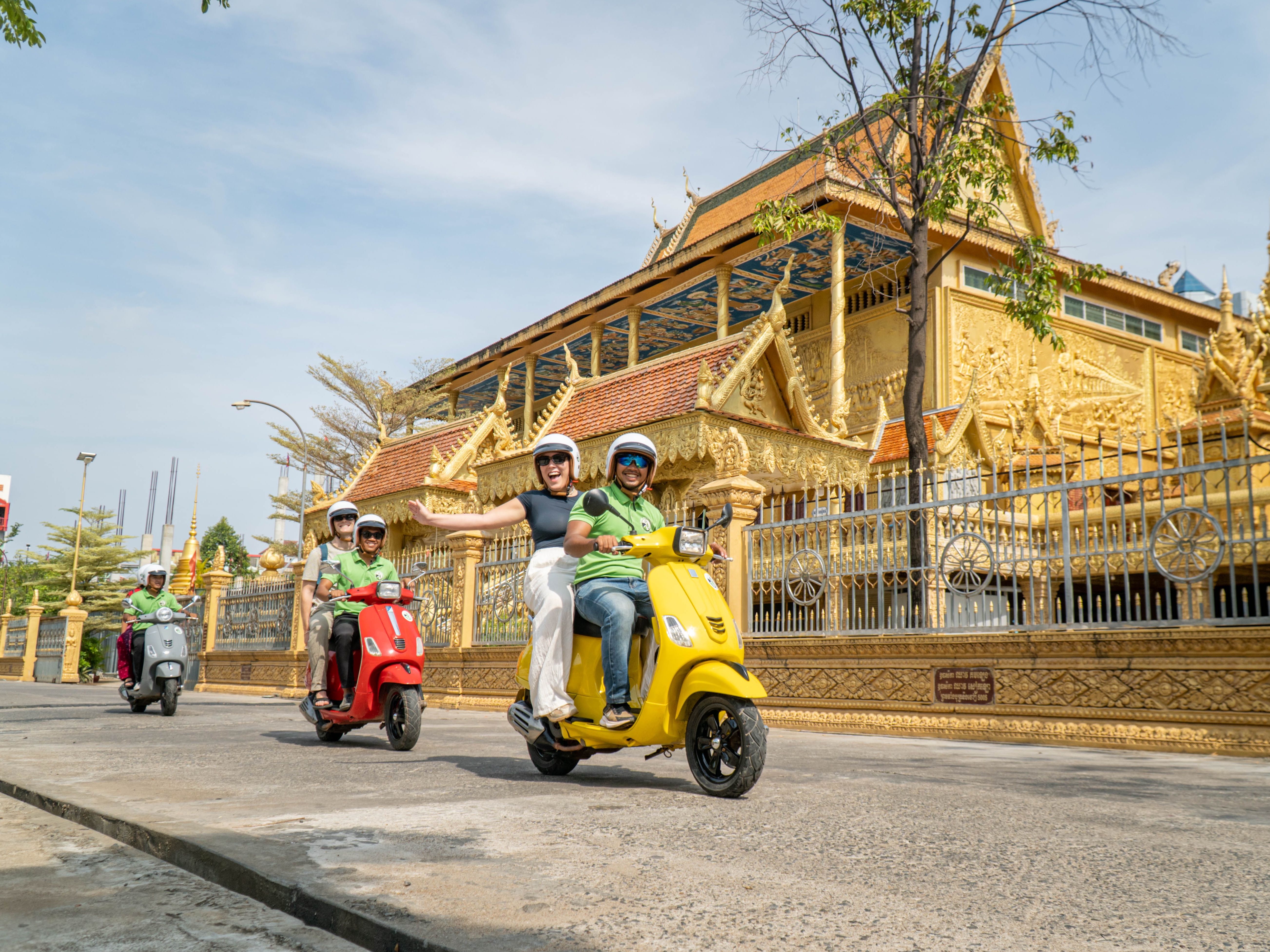 Silk Island Cambodian Cooking Class & Vespa Culinary Adventure