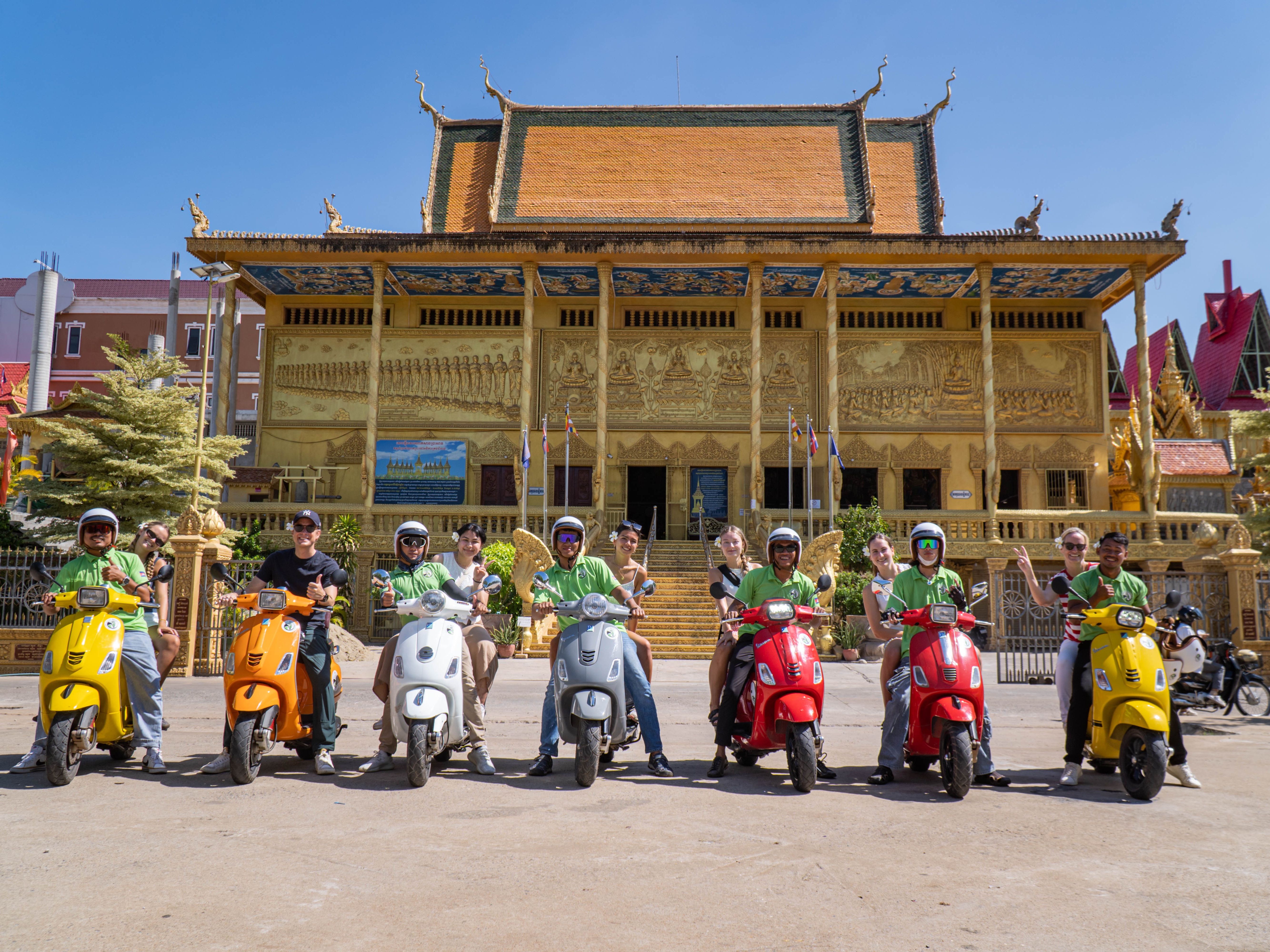 Silk Island Cambodian Cooking Class & Vespa Culinary Adventure