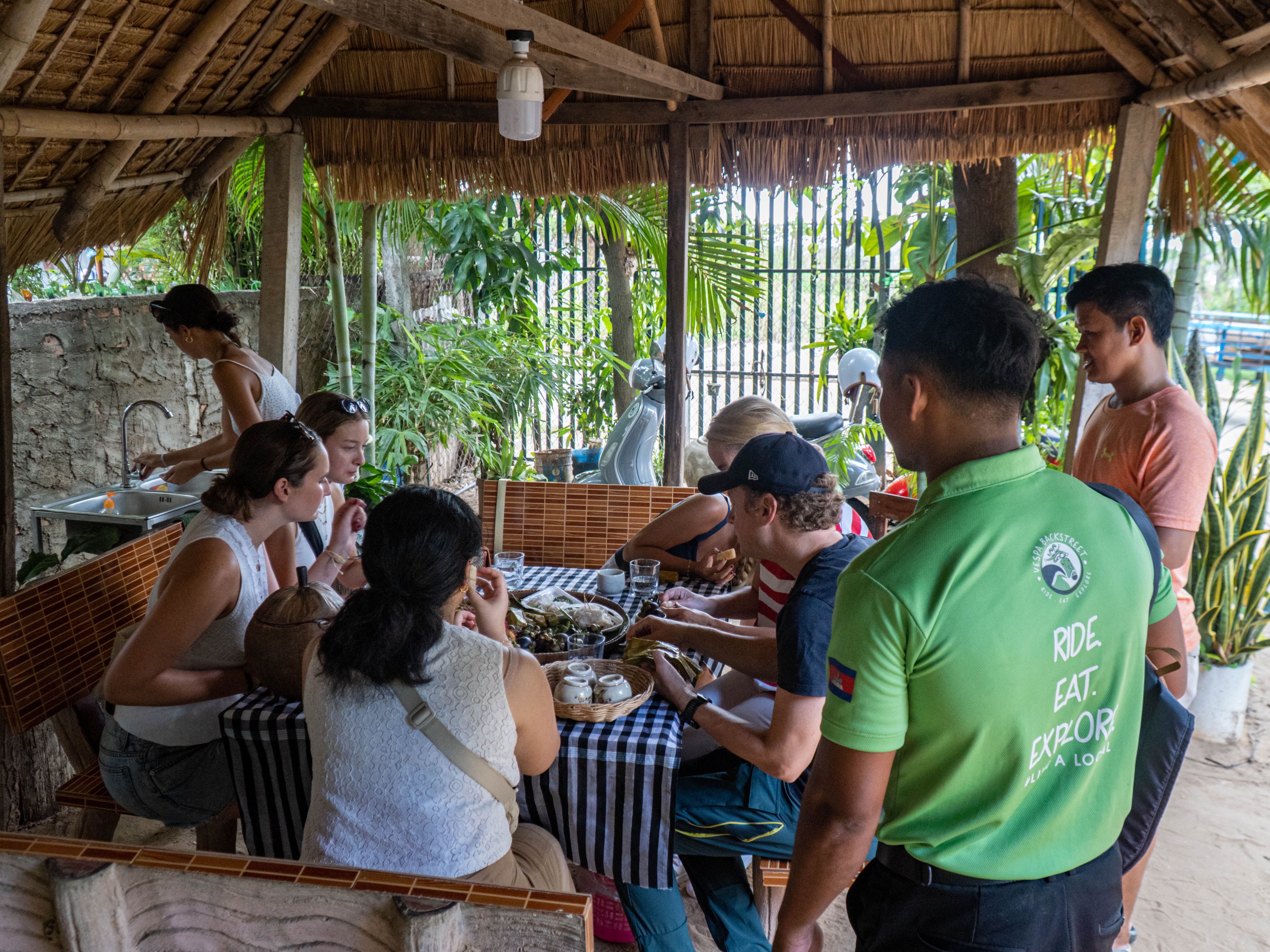 Silk Island Cambodian Cooking Class & Vespa Culinary Adventure