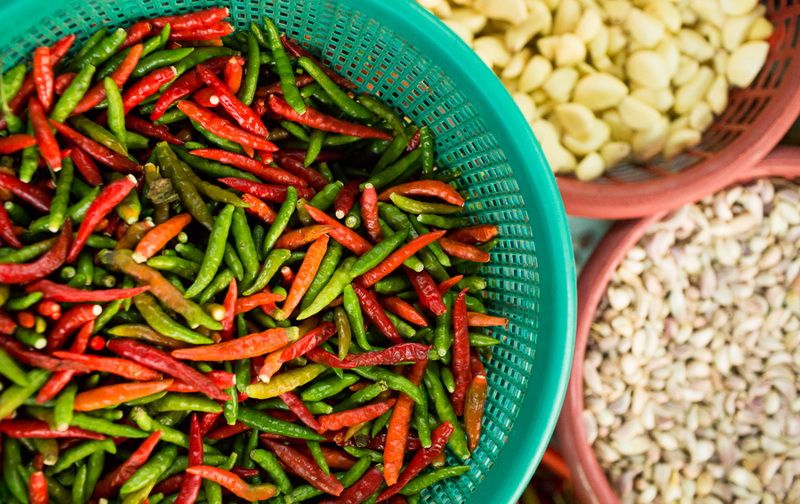 Silom Thai Cooking School in Bangkok Herb Garden Tour
