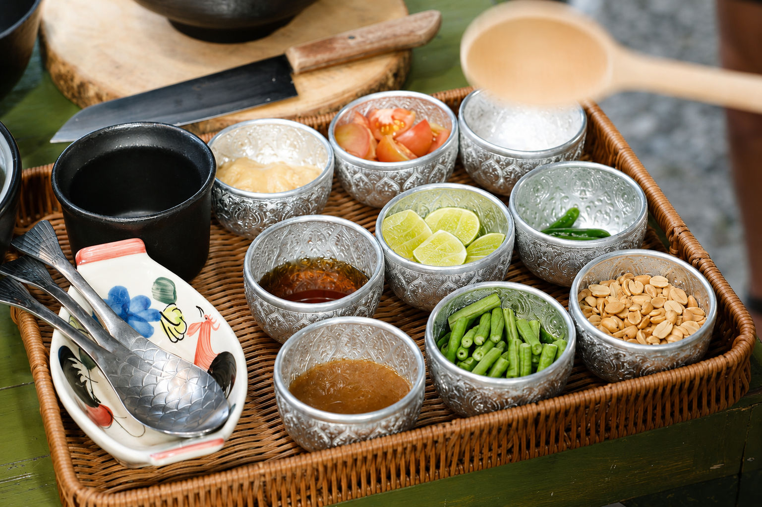 Silom Thai Cooking School in Bangkok Herb Garden Tour