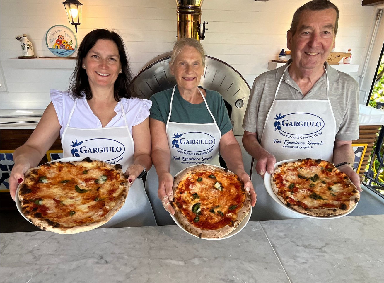 Sorrento Pizza Making Experience with Vesuvius Views