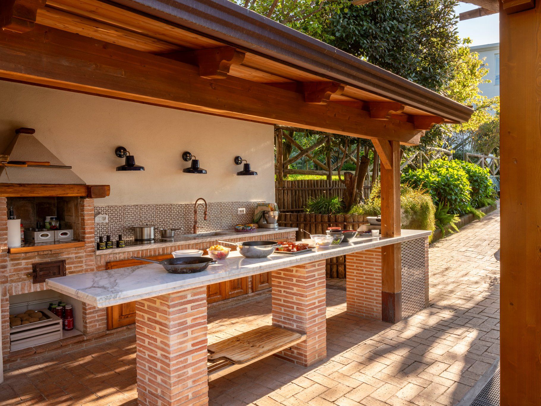 Southern Italian Cooking at Villa del Barone on the Sorrento Coast