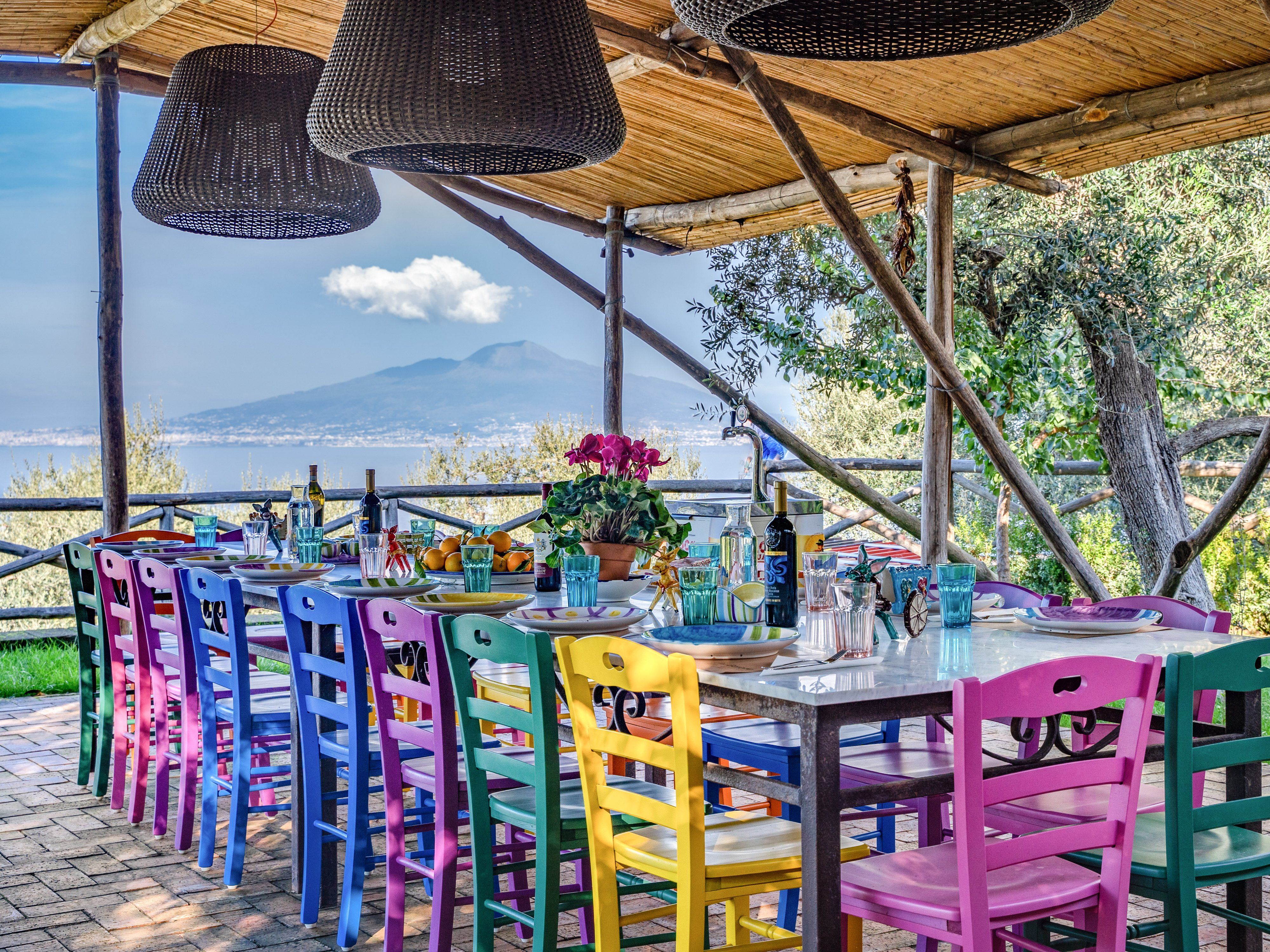 Southern Italian Cooking at Villa del Barone on the Sorrento Coast