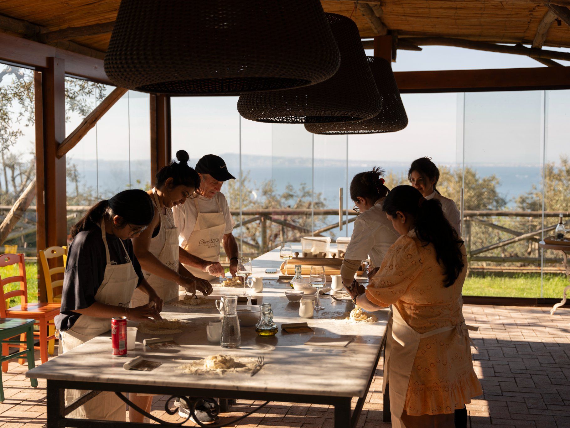 Southern Italian Cooking at Villa del Barone on the Sorrento Coast