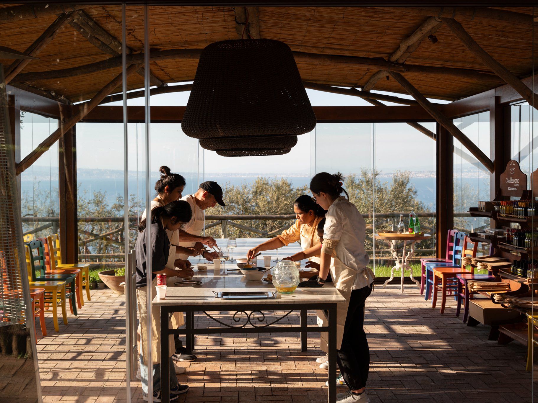 Southern Italian Cooking at Villa del Barone on the Sorrento Coast