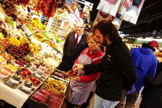 Spanish Cooking Class with Boqueria Market Tour
