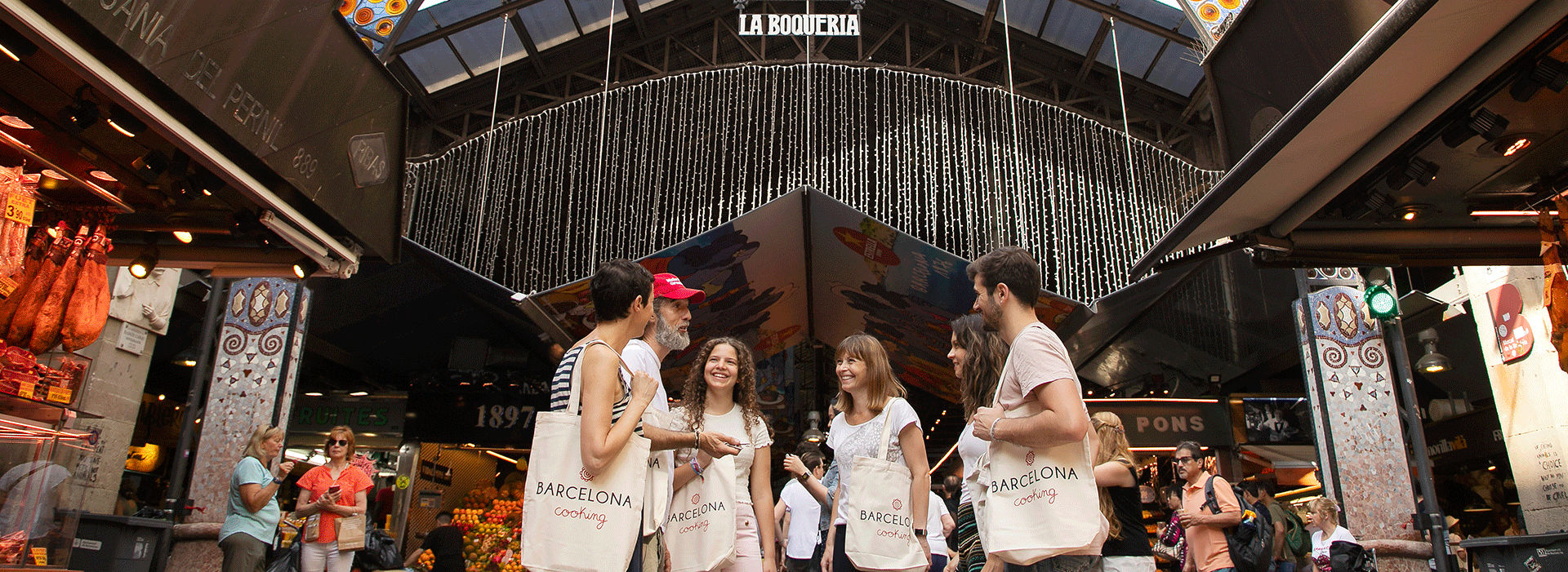 Spanish Cooking Class with Boqueria Market Tour