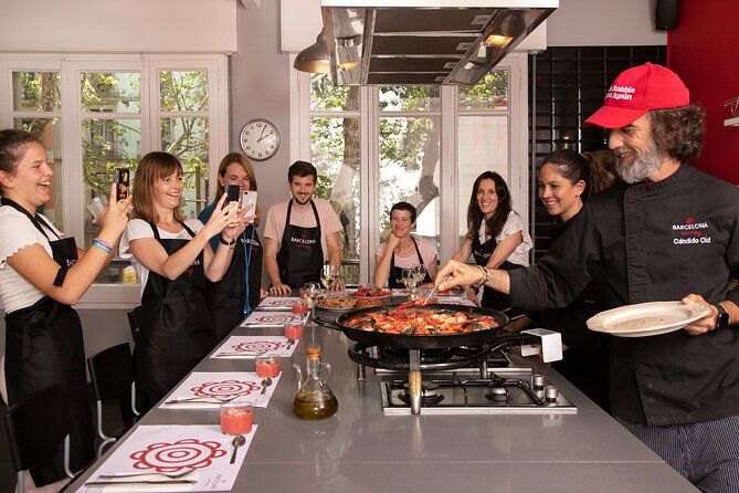Spanish Cooking Class with Boqueria Market Tour