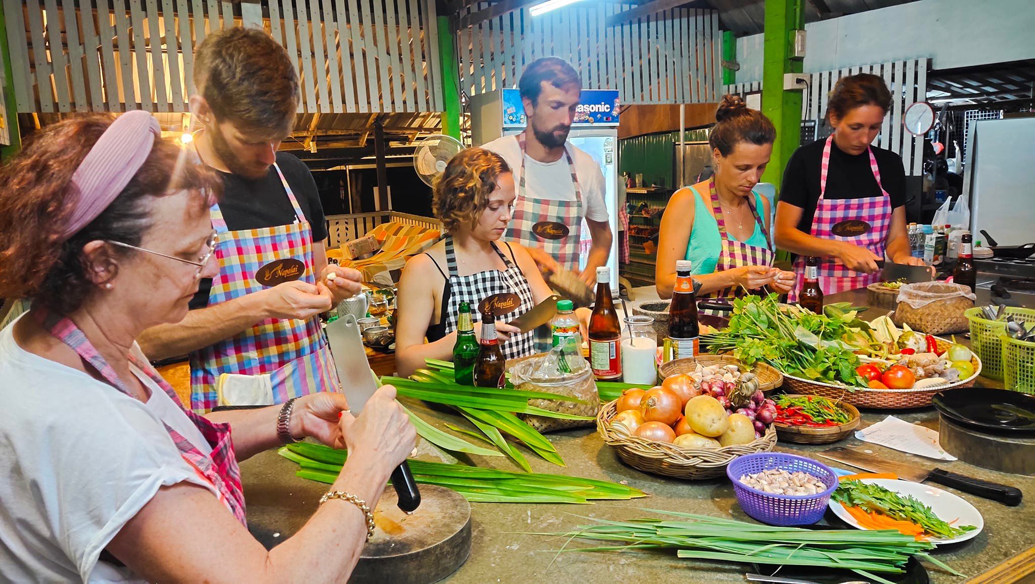 Special dinner class at Napalai