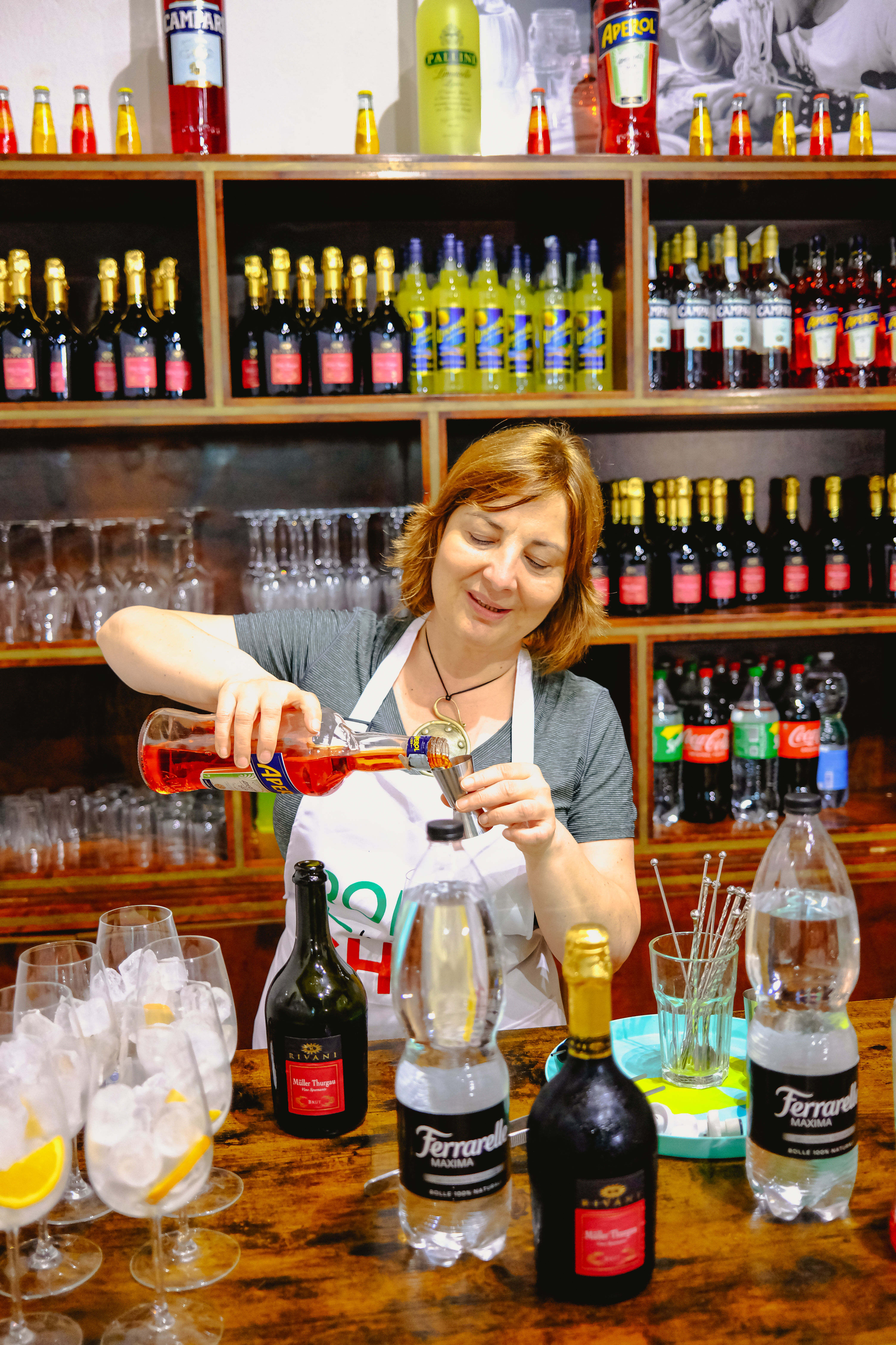 Carbonara Cooking Class Rome and Cocktail Crafting