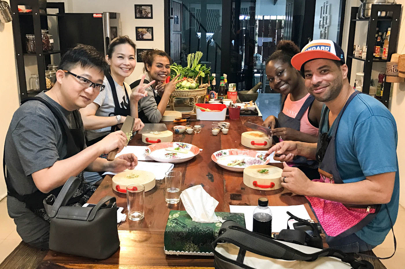 Les meilleures saveurs de Bangkok : cours de cuisine et visite du marché (végétariens bienvenus)