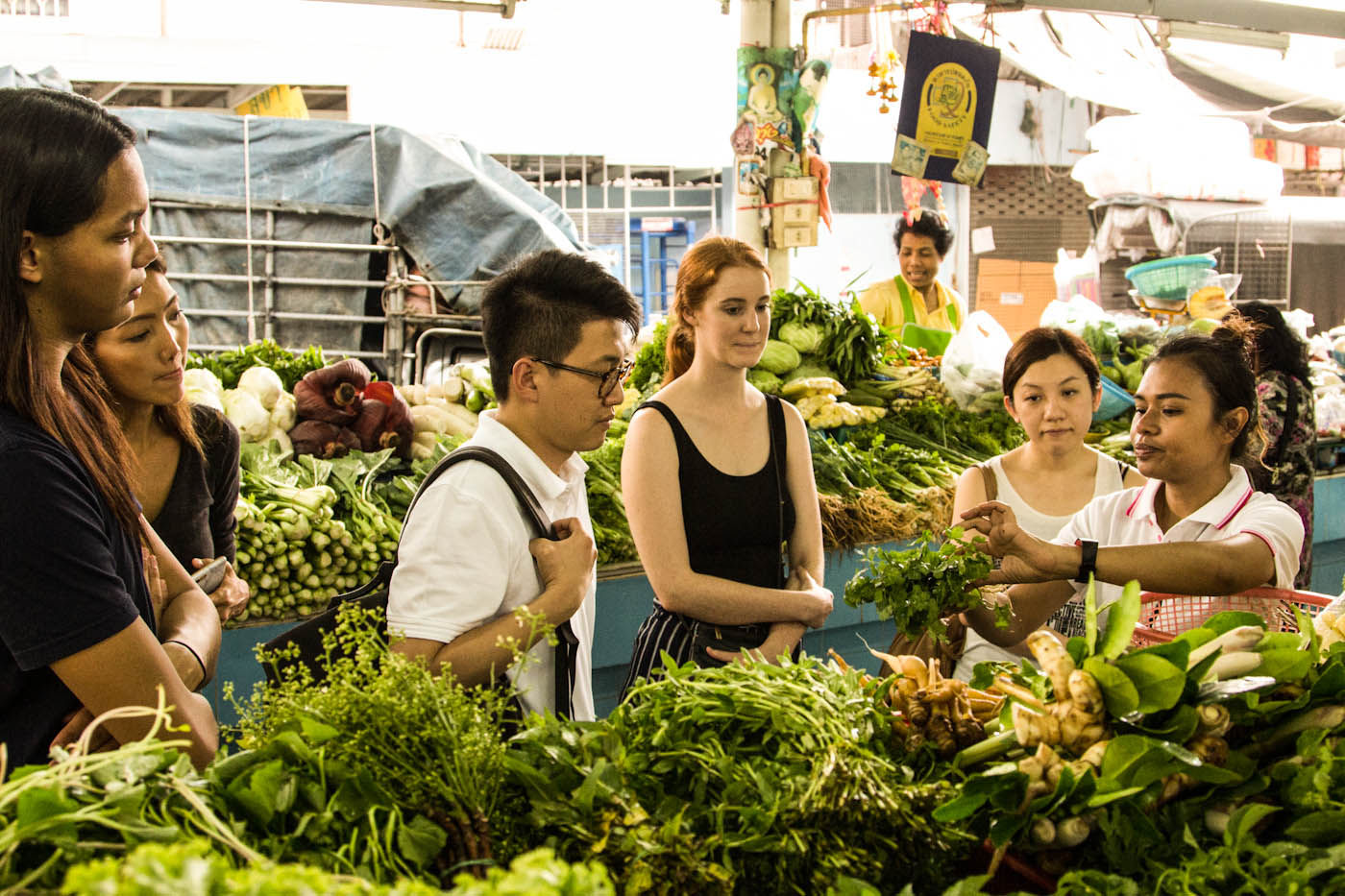Les meilleures saveurs de Bangkok : cours de cuisine et visite du marché (végétariens bienvenus)