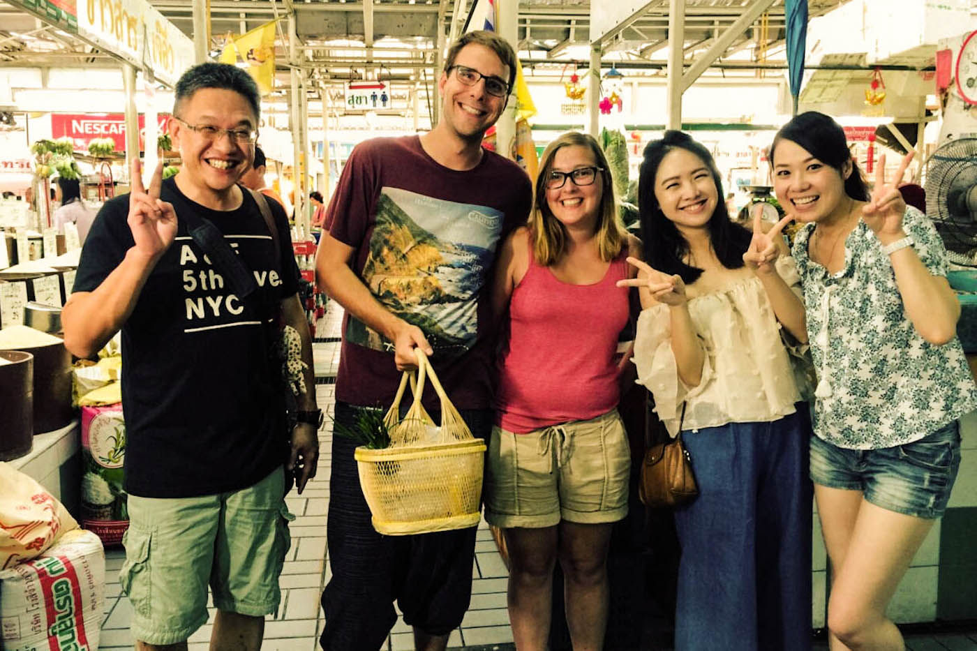 Les meilleures saveurs de Bangkok : cours de cuisine et visite du marché (végétariens bienvenus)