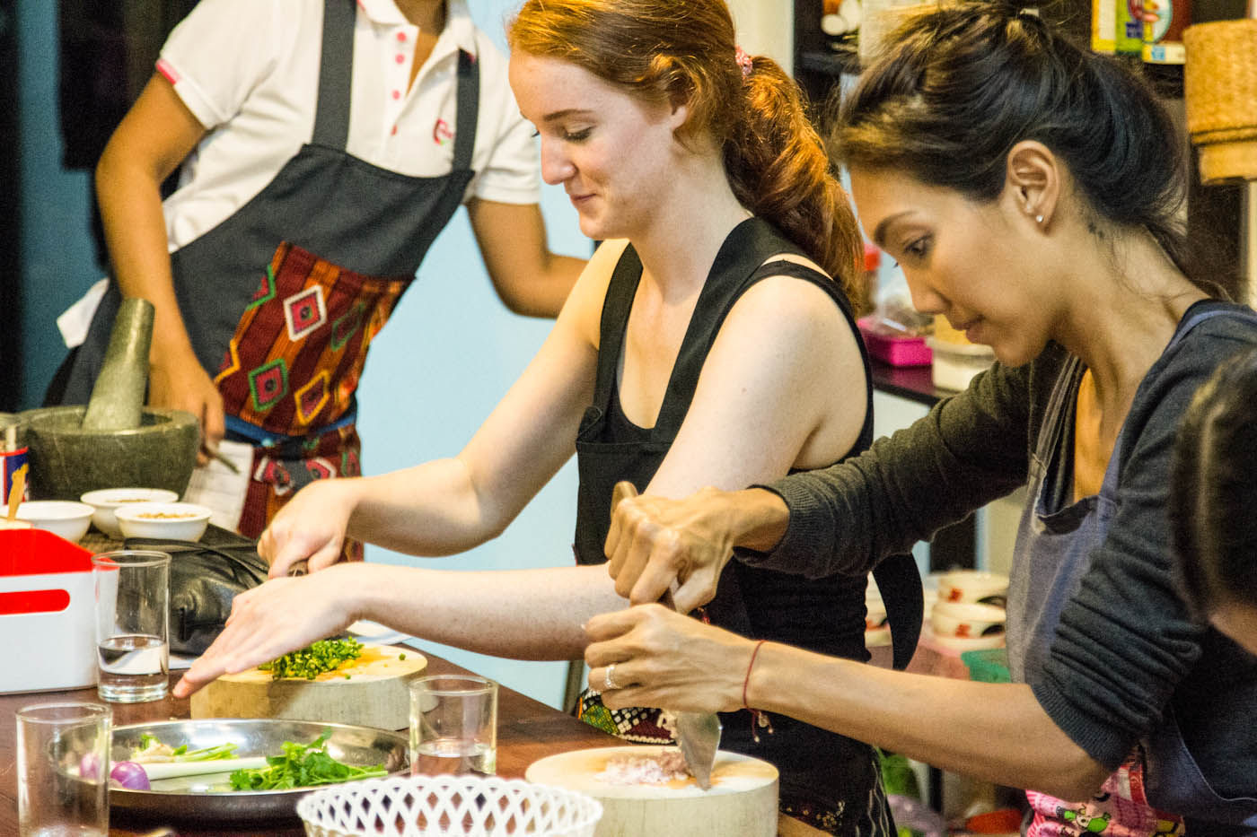 Les meilleures saveurs de Bangkok : cours de cuisine et visite du marché (végétariens bienvenus)