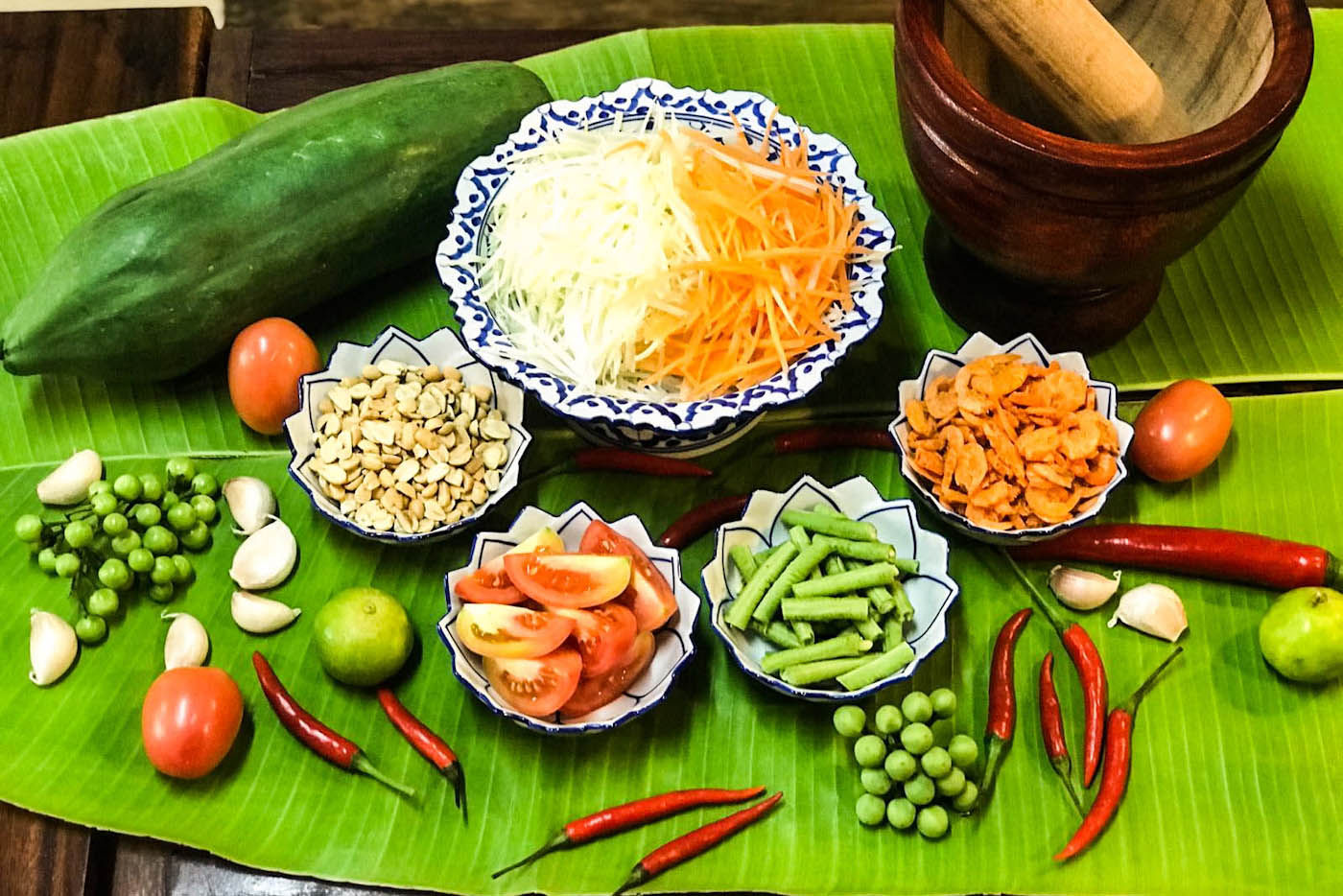 Les meilleures saveurs de Bangkok : cours de cuisine et visite du marché (végétariens bienvenus)