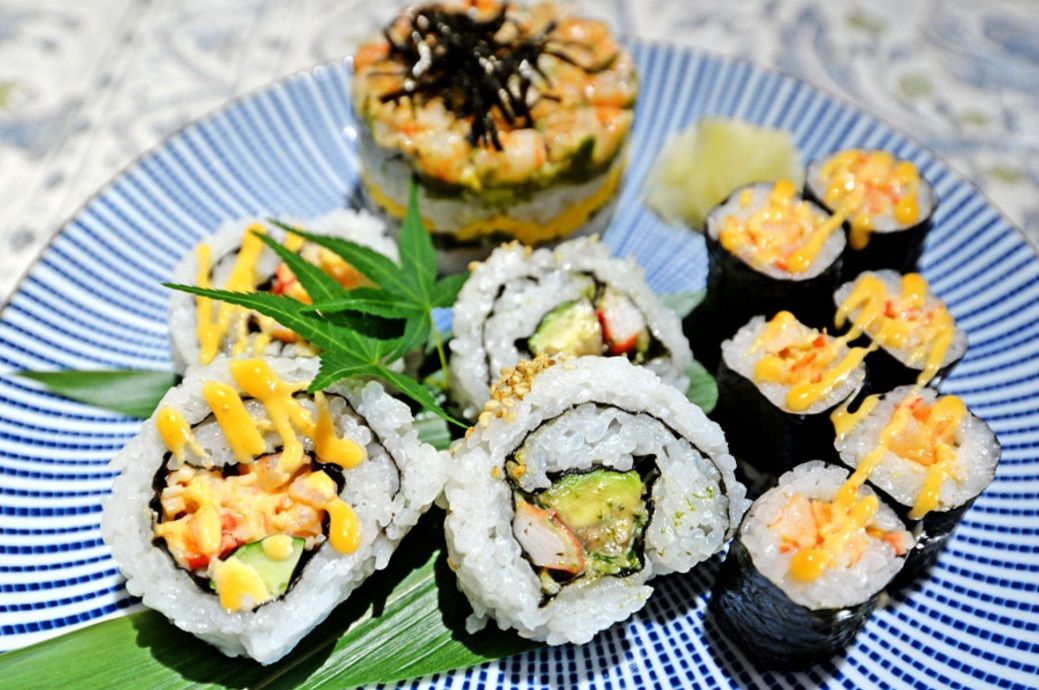 Japanese Fusion: Rolled Sushi Class