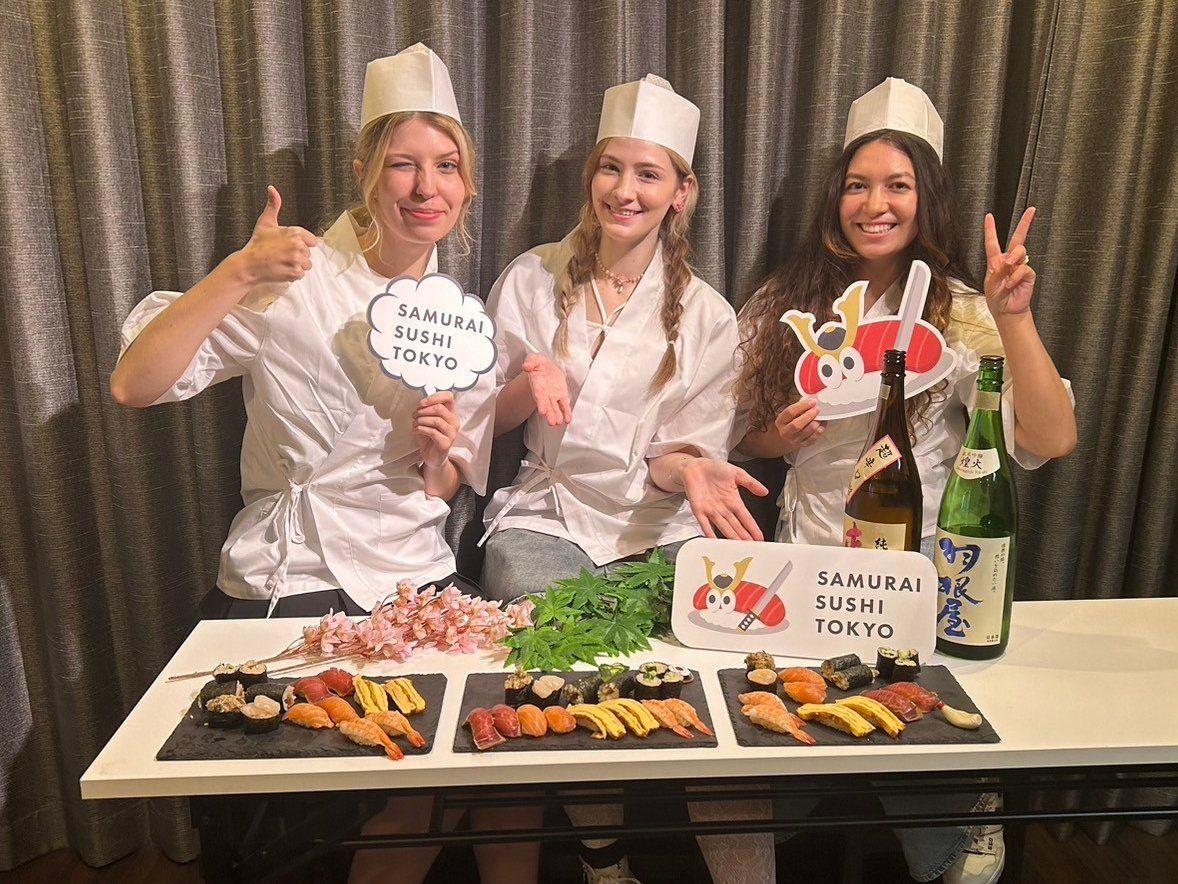 Experience the Art of Sushi-Making and Sake Tasting!