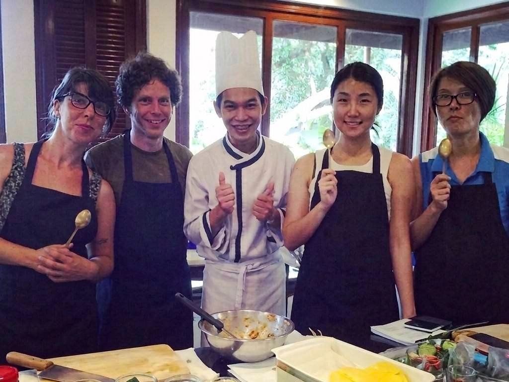 Sustainable Thai Cooking Class & Gentle Giant Feeding Experience