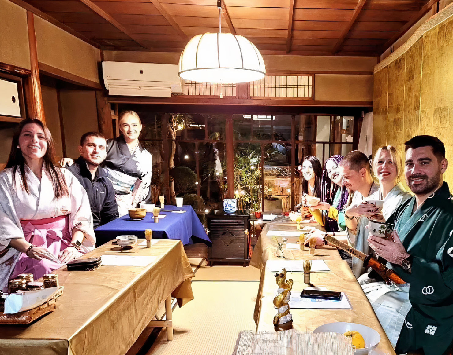 Table-Style Tea Ceremony at a 100-Year-Old Machiya in Kyoto