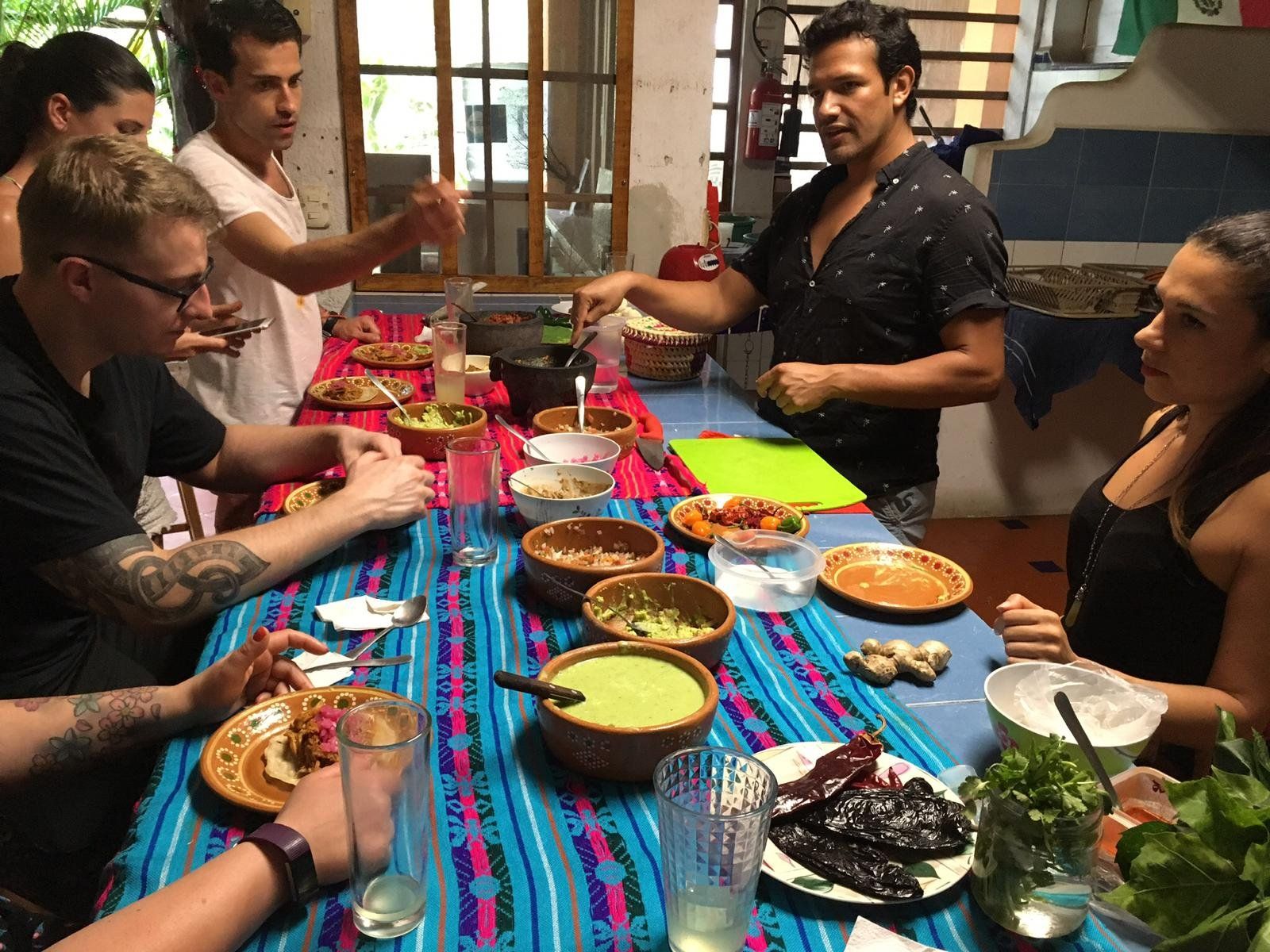 Taco workshop degustation style, with local Chef & Taco Expert