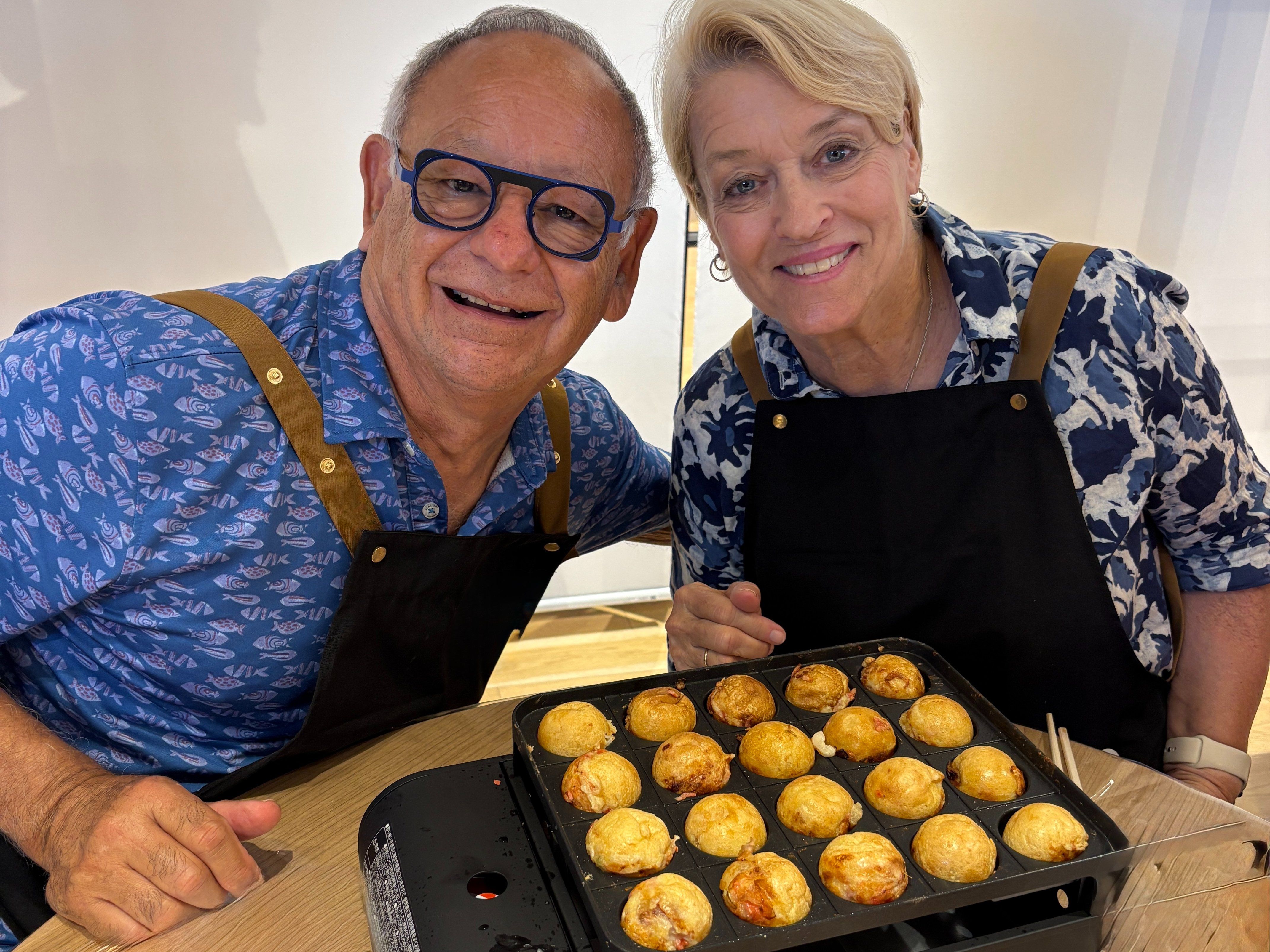 Experiencia Takoyaki, Daifuku de frutas y Matcha en Takayama