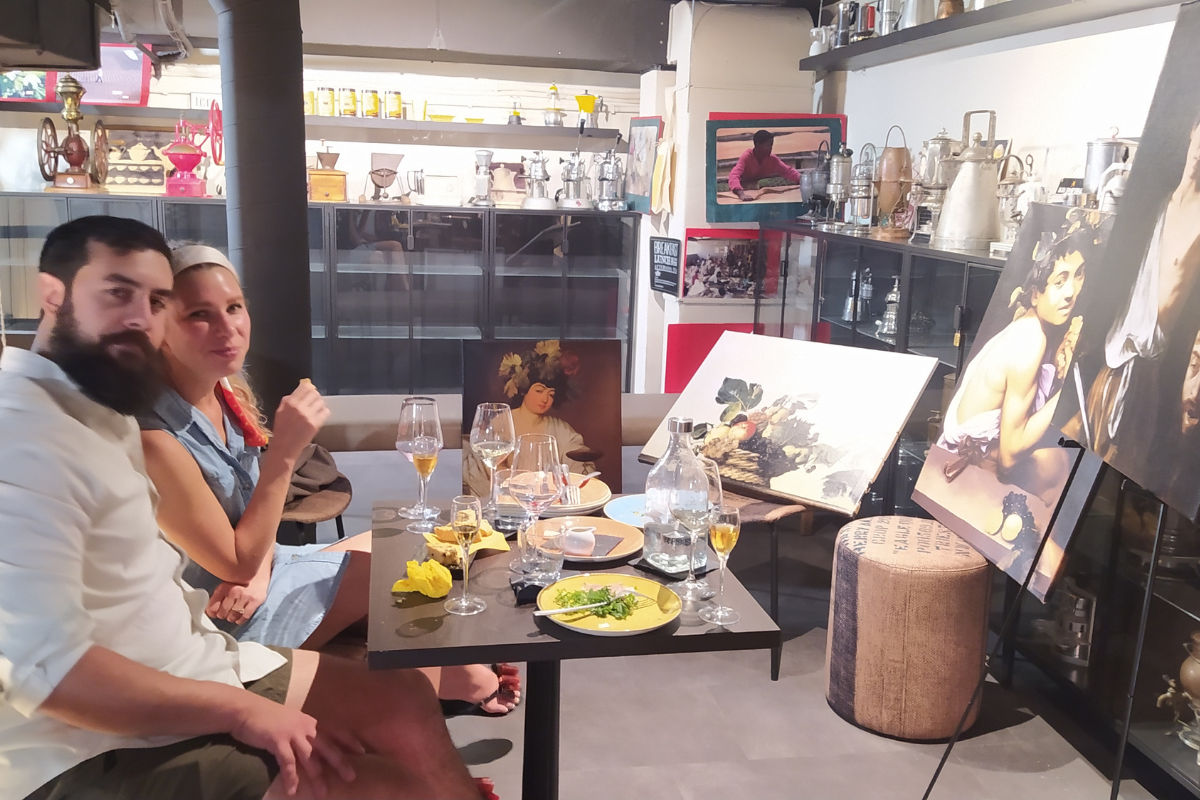 Tasting Caravaggio Wine, Food and Art Experience