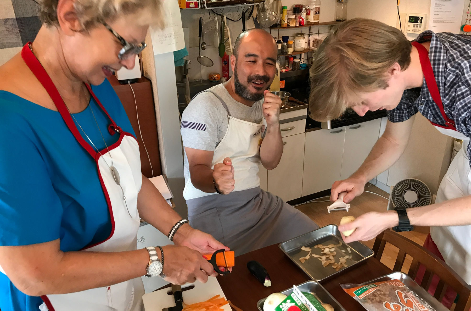 Authentic Japanese Cooking with Home-Chef & Local Neighborhood Tour