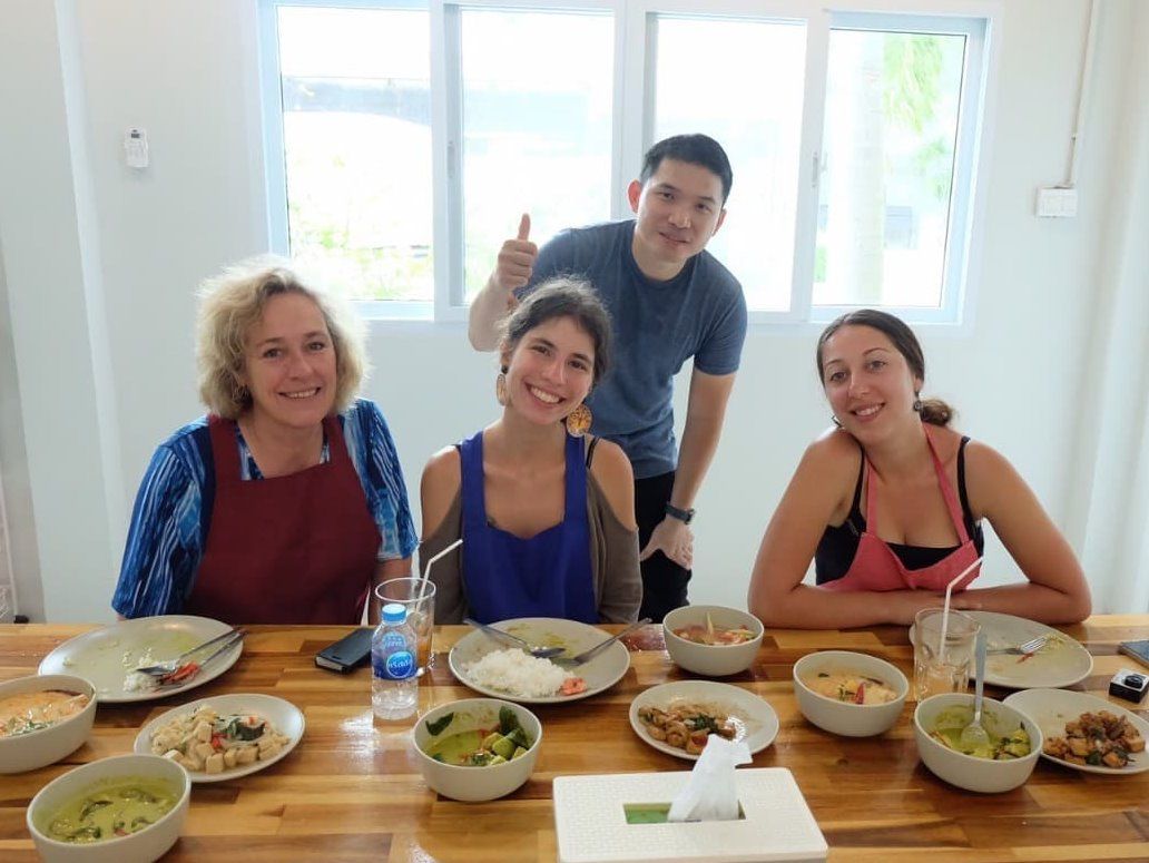 Learn 4 Thai Dishes in Cooking Class with Market Tour