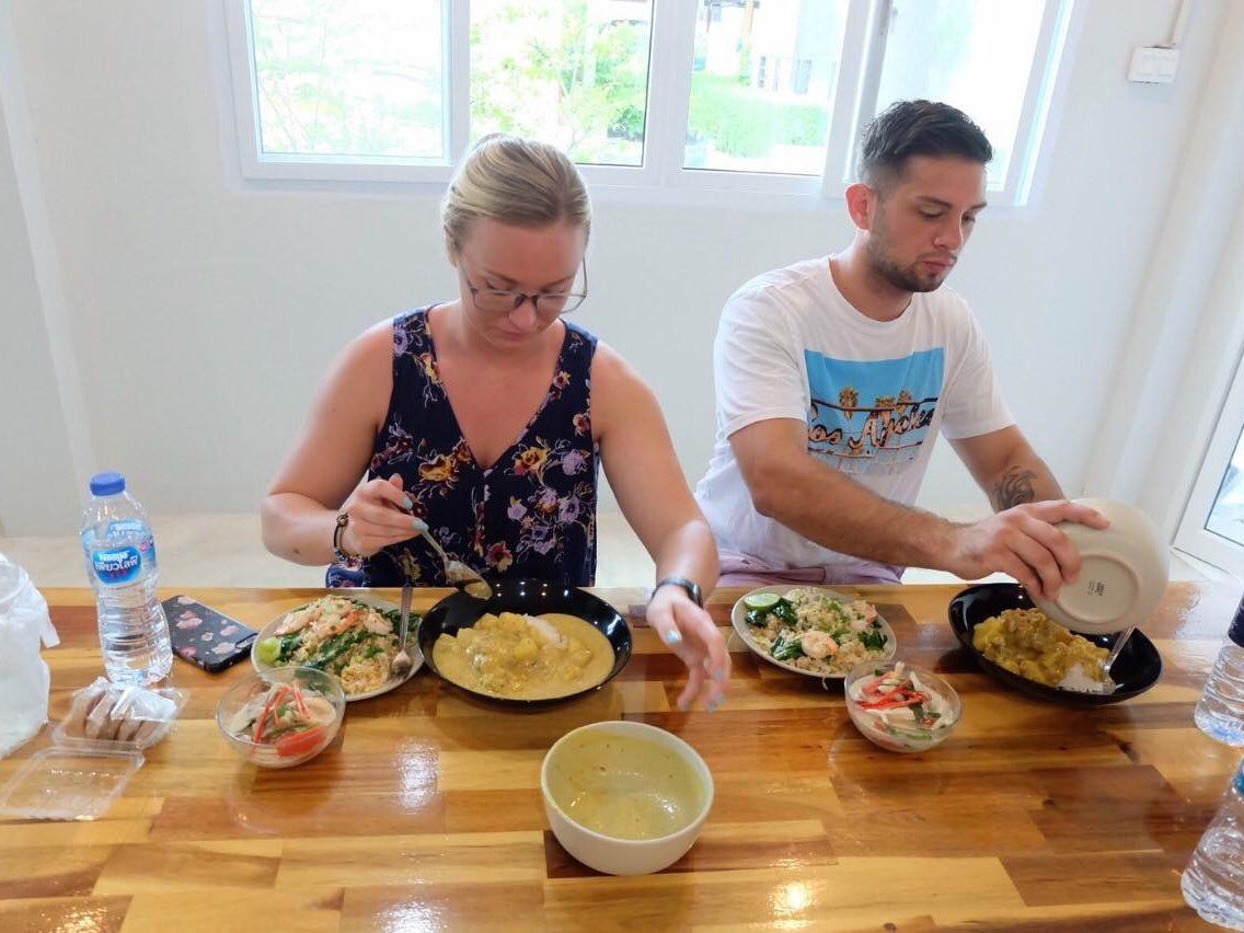 Learn 4 Thai Dishes in Cooking Class with Market Tour