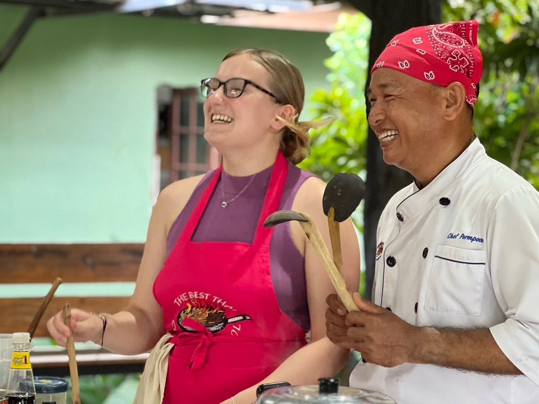 Thai Cooking Class in Organic Farm with Local Market Tour