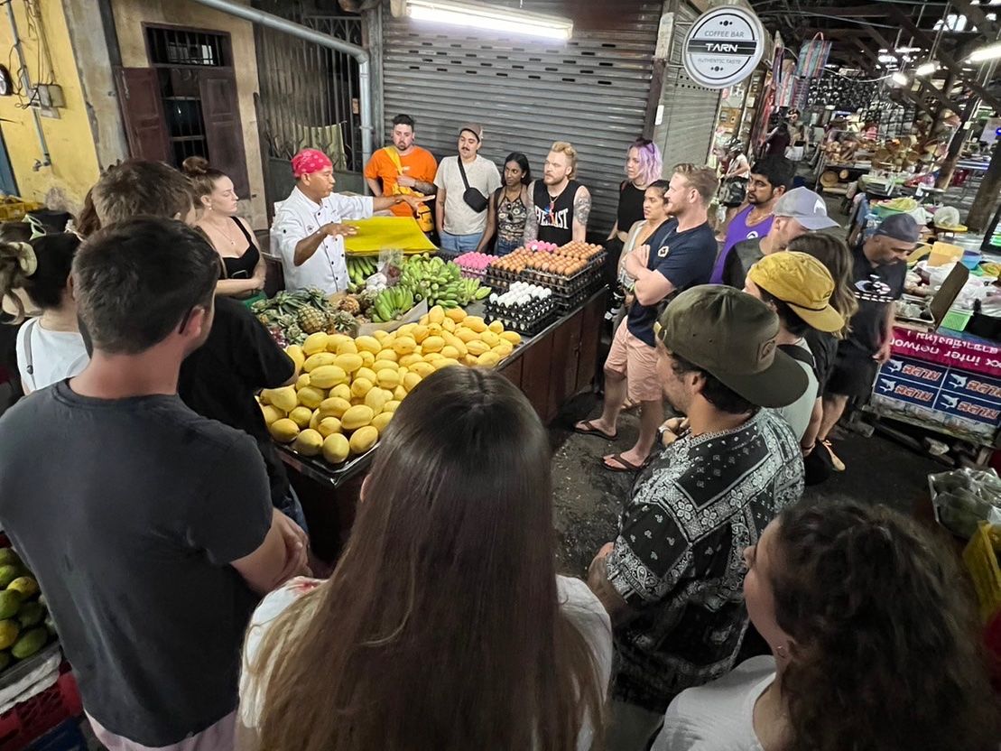 Thai Cooking Class in Organic Farm with Local Market Tour