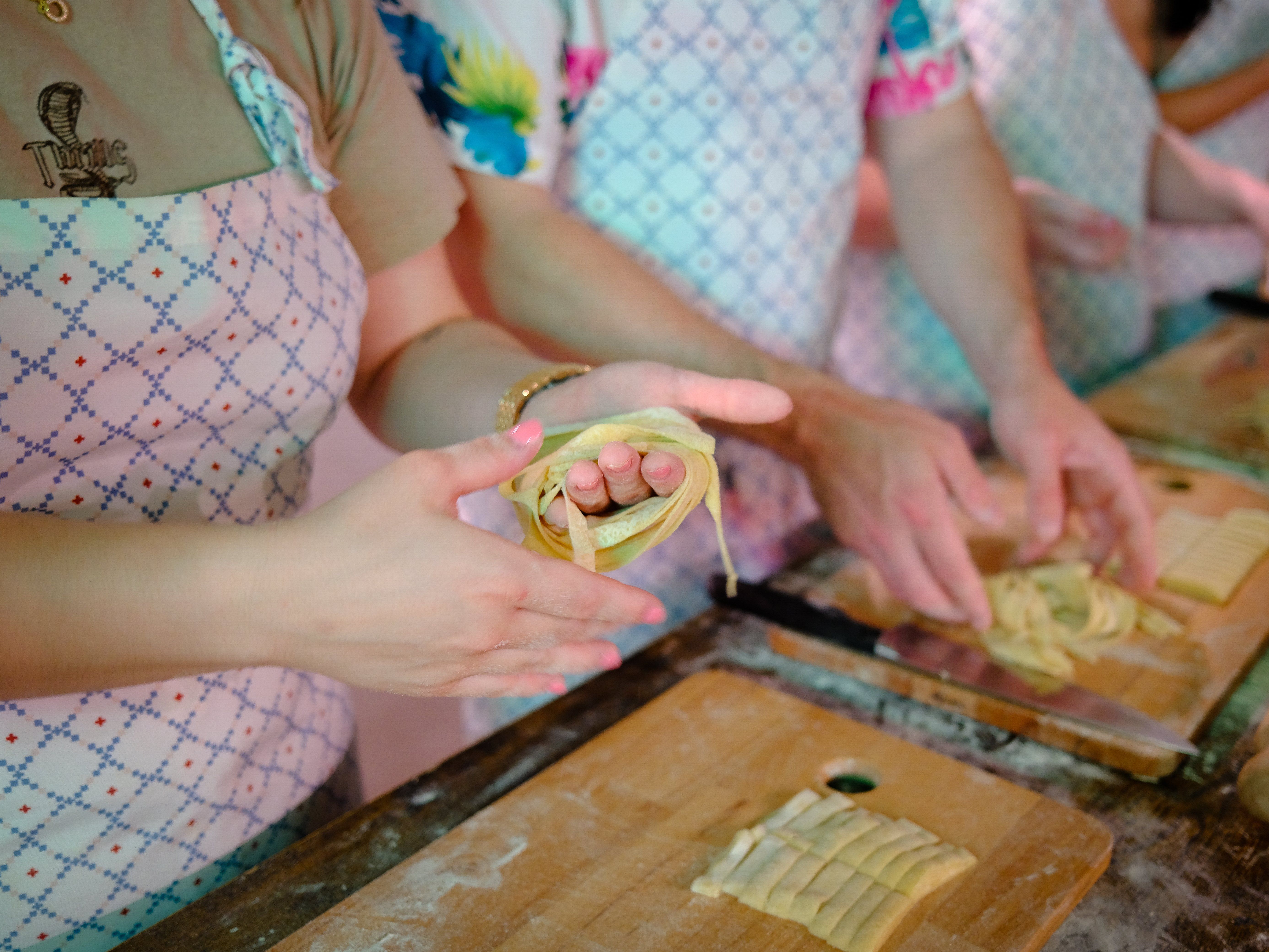 Fresh Pasta Making and Tiramisu near the Colosseum