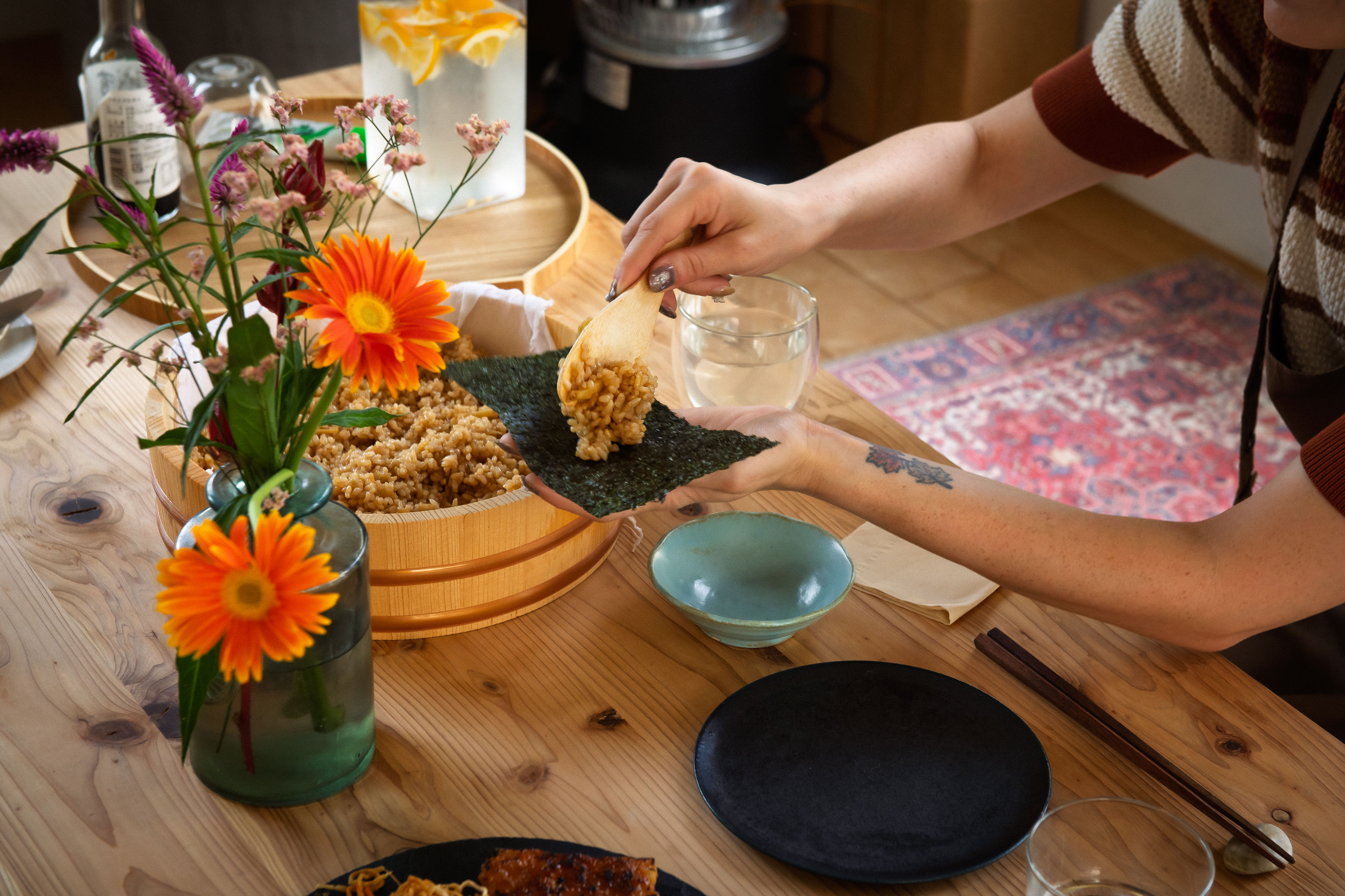 The Art of Vegan Hand-Roll Sushi & Flavorful Japanese Home Dishes Private Class