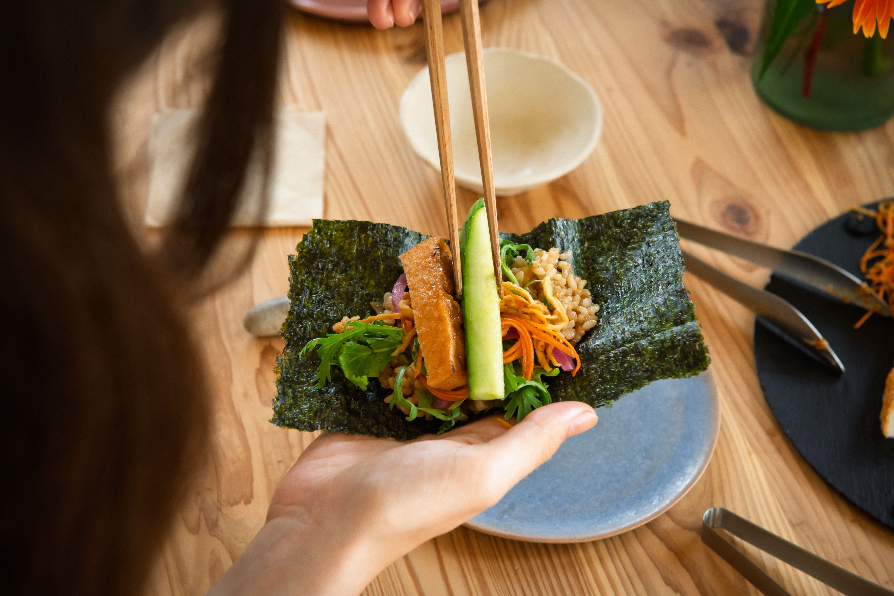 The Art of Vegan Hand-Roll Sushi & Flavorful Japanese Home Dishes Private Class