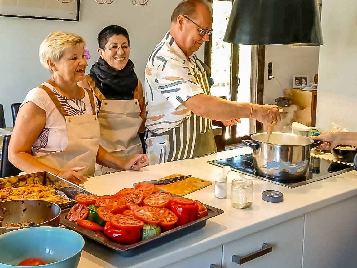 Authentic Cretan Cooking Class with Cheese Making & Olive Oil Tasting