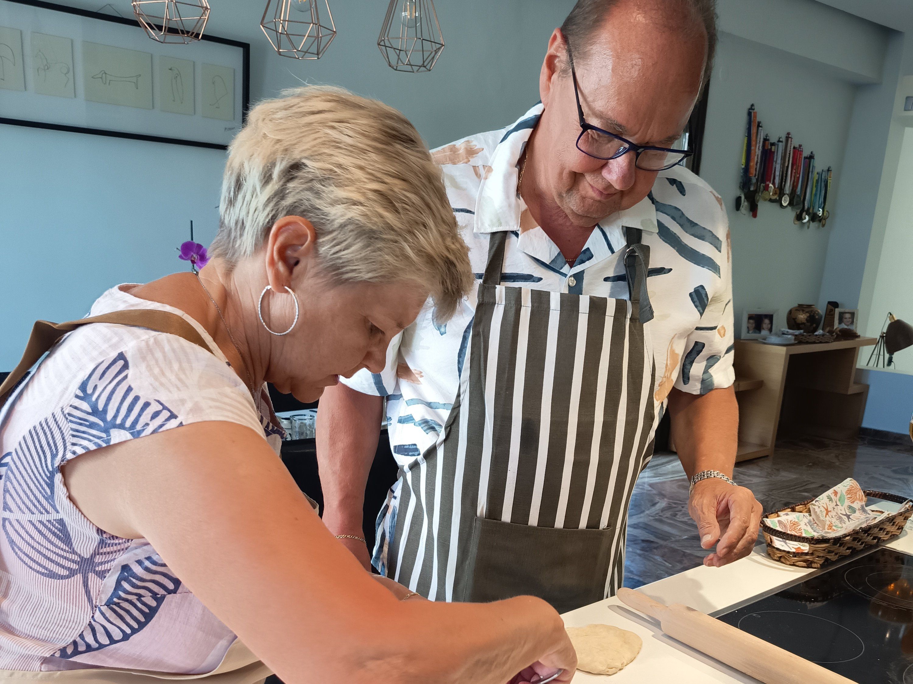 Authentic Cretan Cooking Class with Cheese Making & Olive Oil Tasting