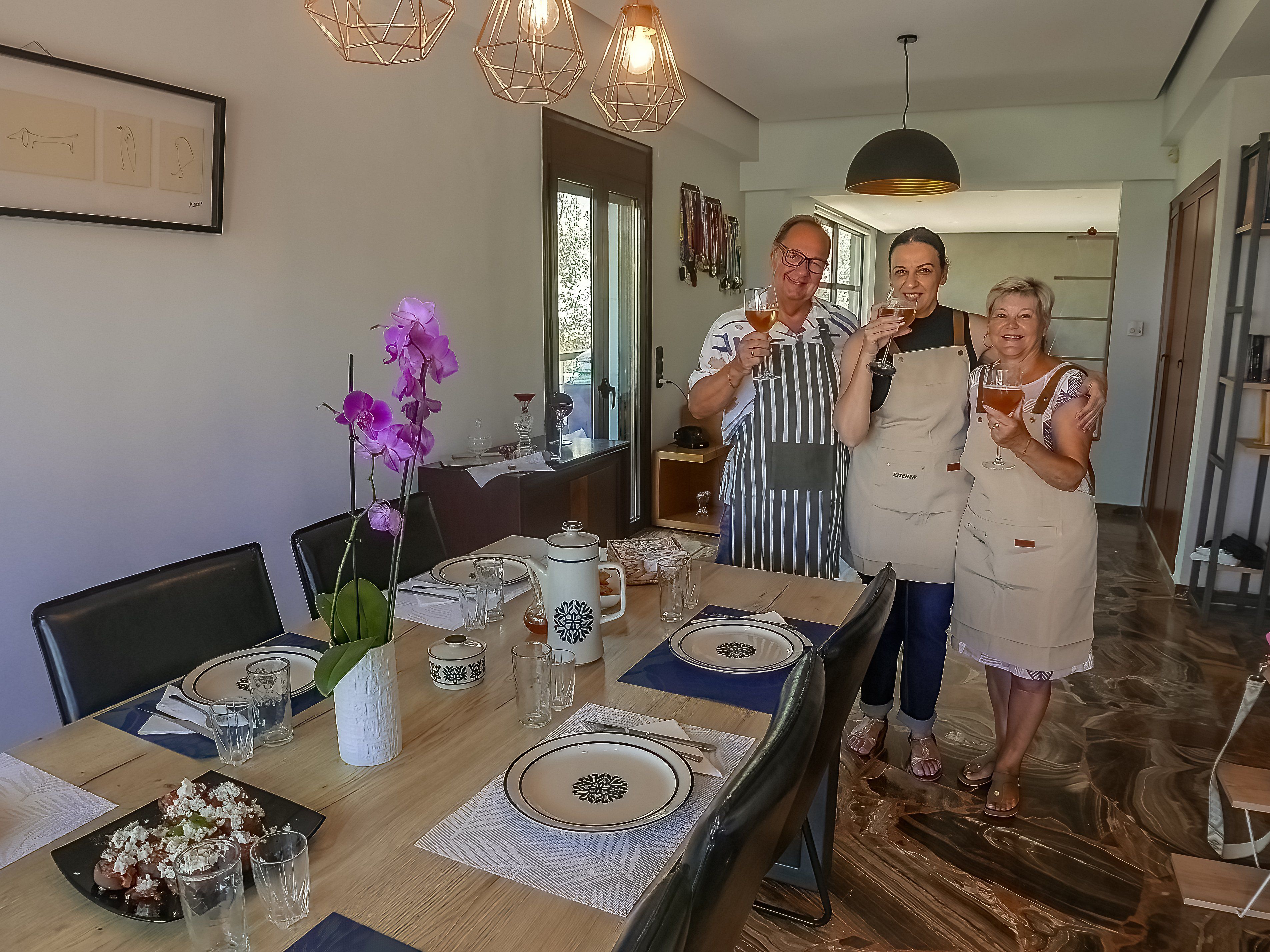 Authentic Cretan Cooking Class with Cheese Making & Olive Oil Tasting