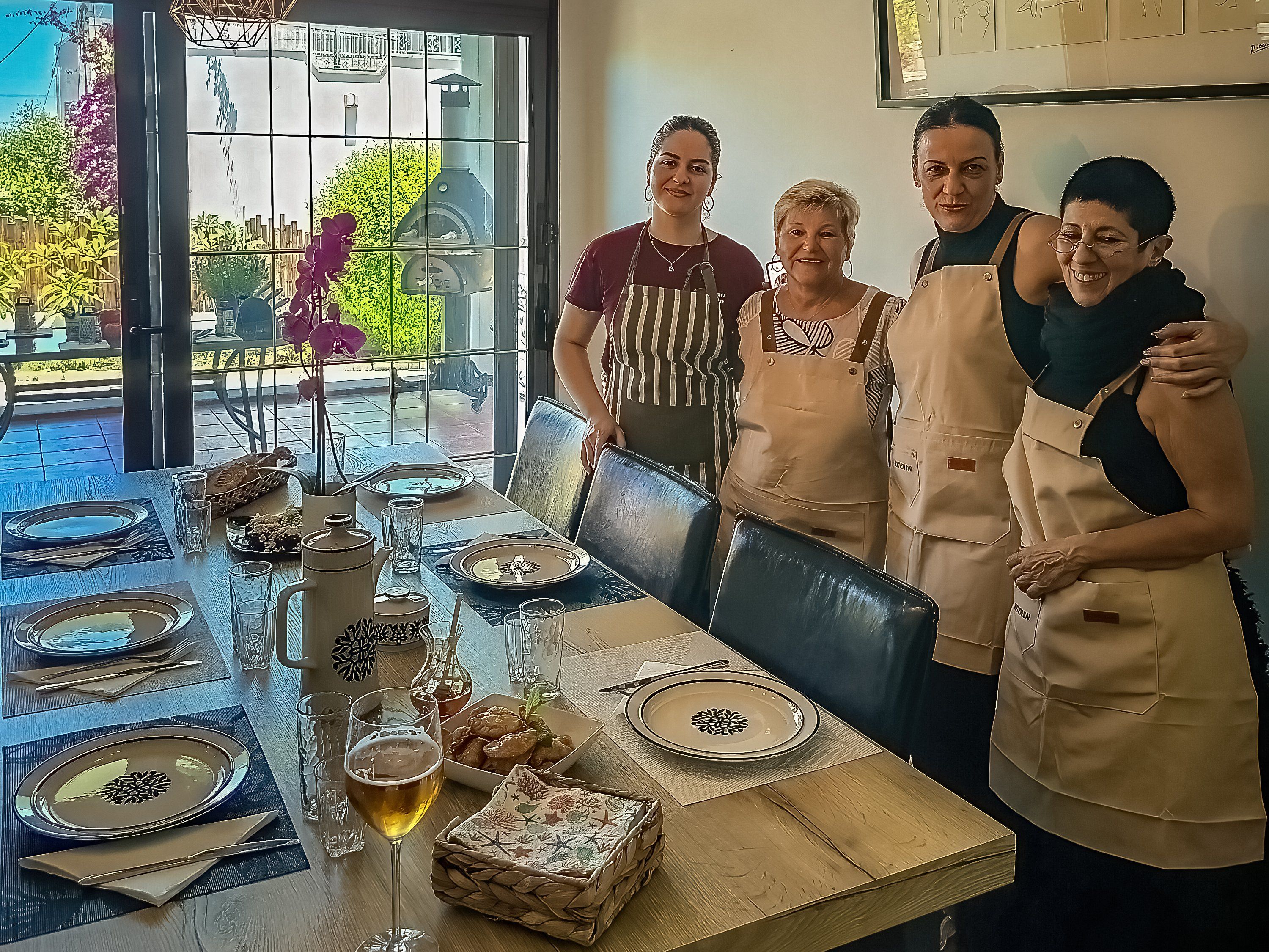 Authentic Cretan Cooking Class with Cheese Making & Olive Oil Tasting