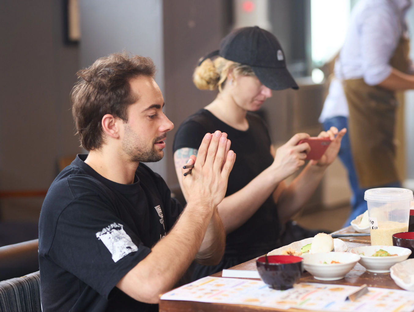 Tokyo Miso Making & Japanese Sake Experience