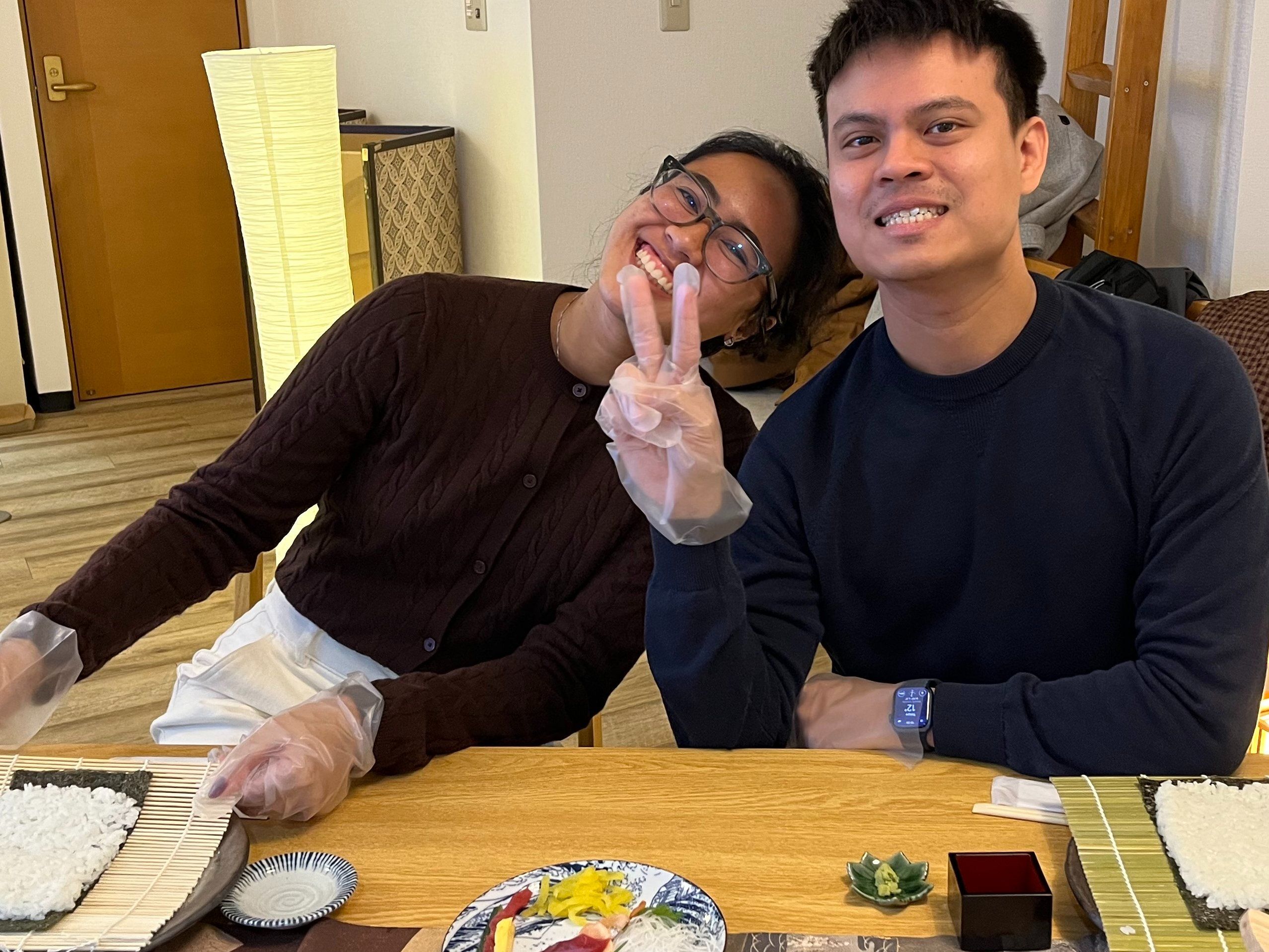 Tokyo Sushi-making: Sake Ceremony & Whisk Matcha