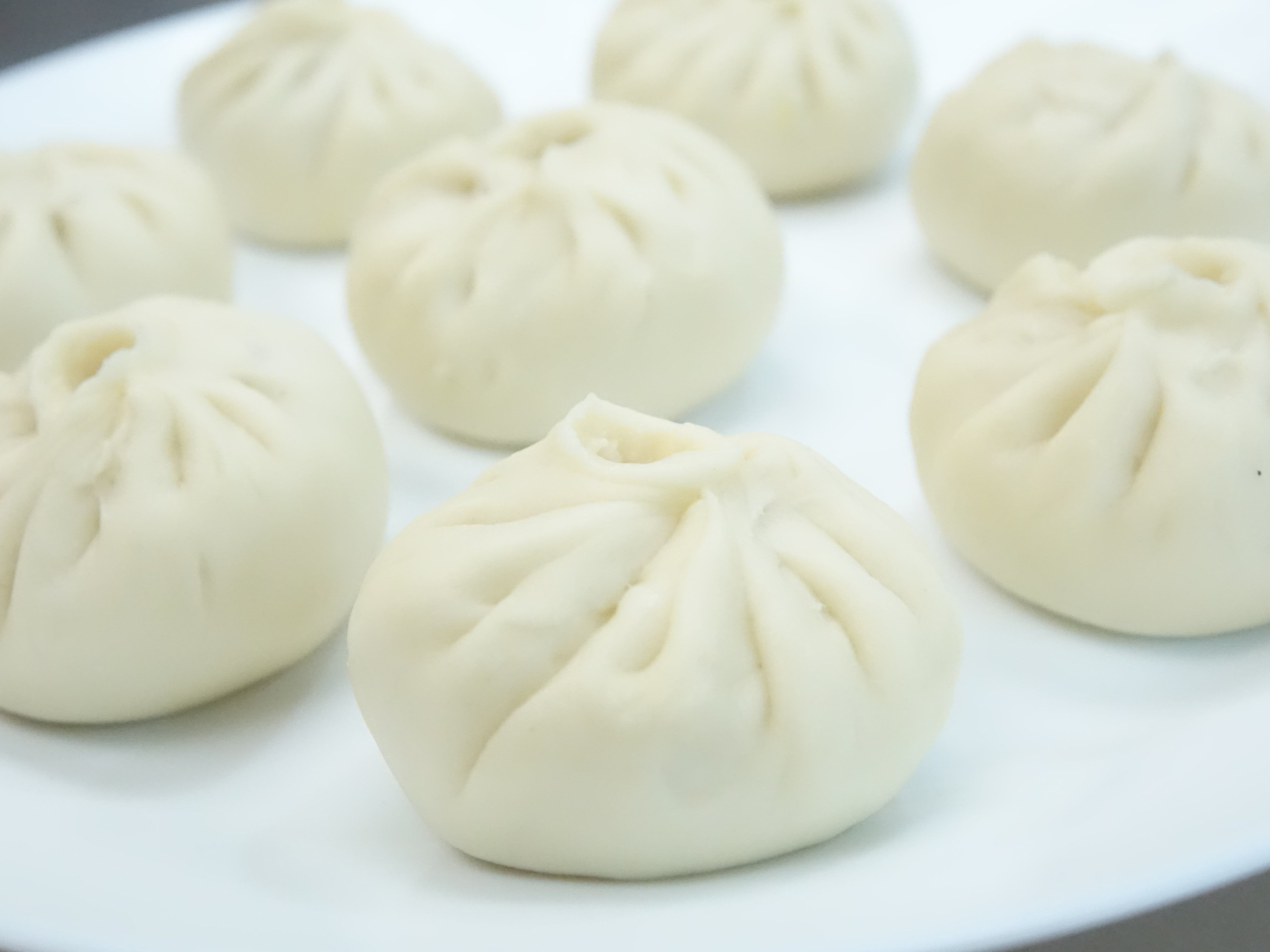 Chinese Steamed Bun and Pan Fried Pancake with Floral Tea (Vegan or non-vegan)