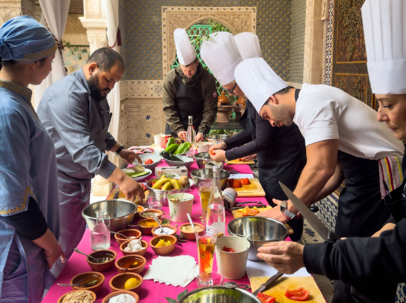 Traditional Moroccan Culinary Workshop in Marrakech