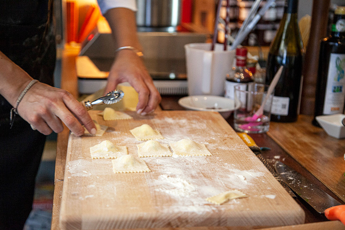 Traditional Roman Culinary Class with Wine Tasting & Pairing Experience