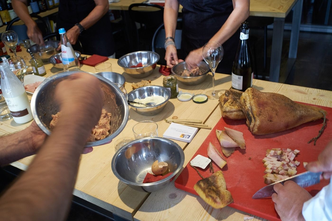 Traditional Roman Culinary Class with Wine Tasting & Pairing Experience