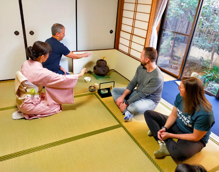 Traditional Tea Ceremony, Matcha, and Wagashi Making in a Kyoto Home